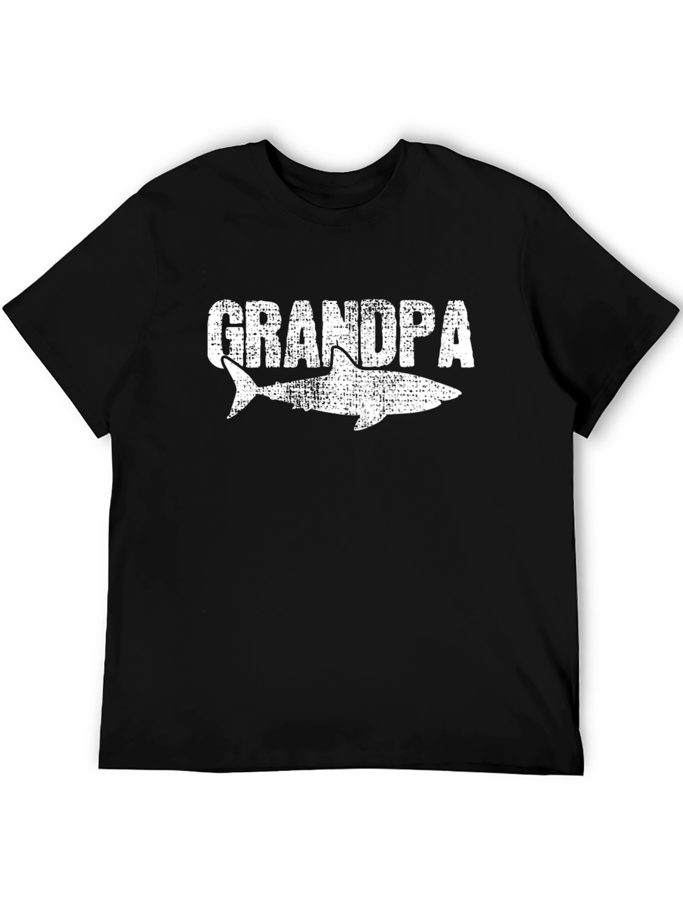 Grandpa Shark Graphic T-Shirt - Novelty Gift