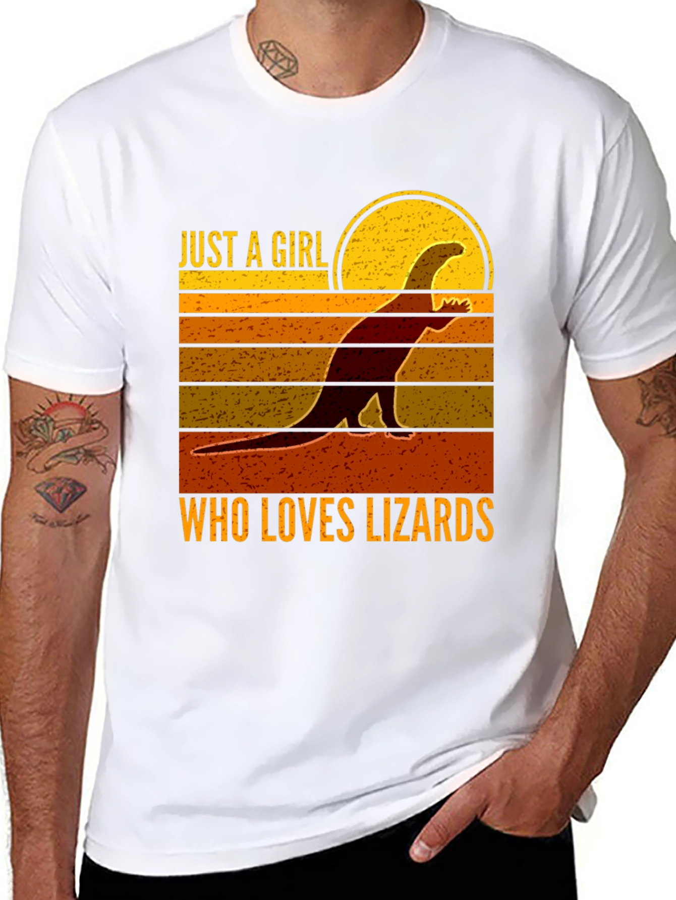 Just A Girl Who Loves Lizards T-Shirt