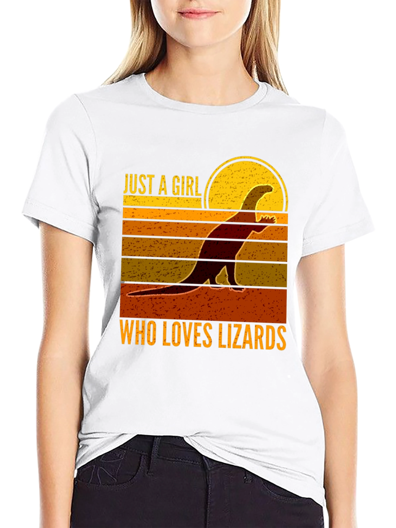 Just A Girl Who Loves Lizards T-Shirt
