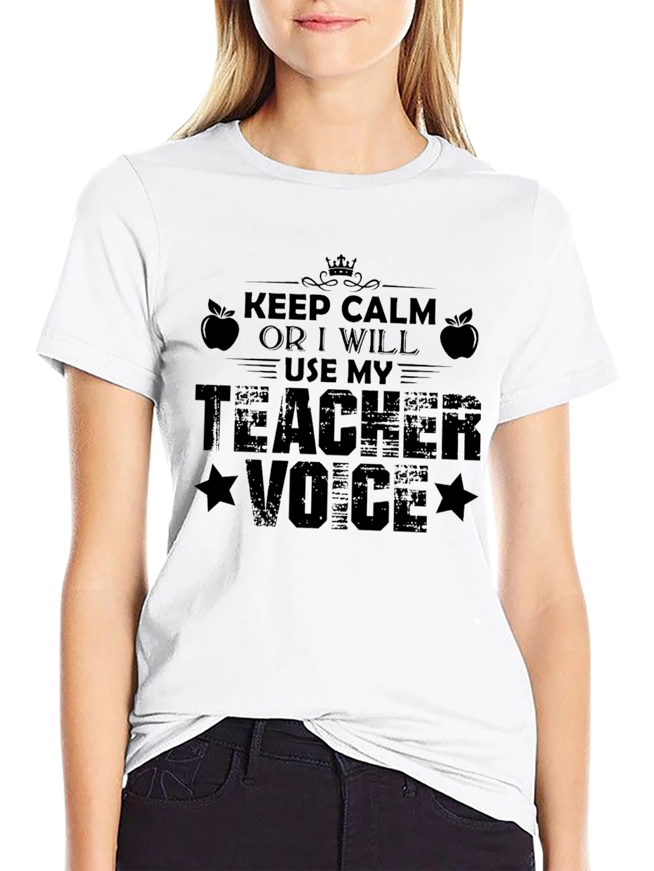 Teacher Voice Graphic T-Shirt