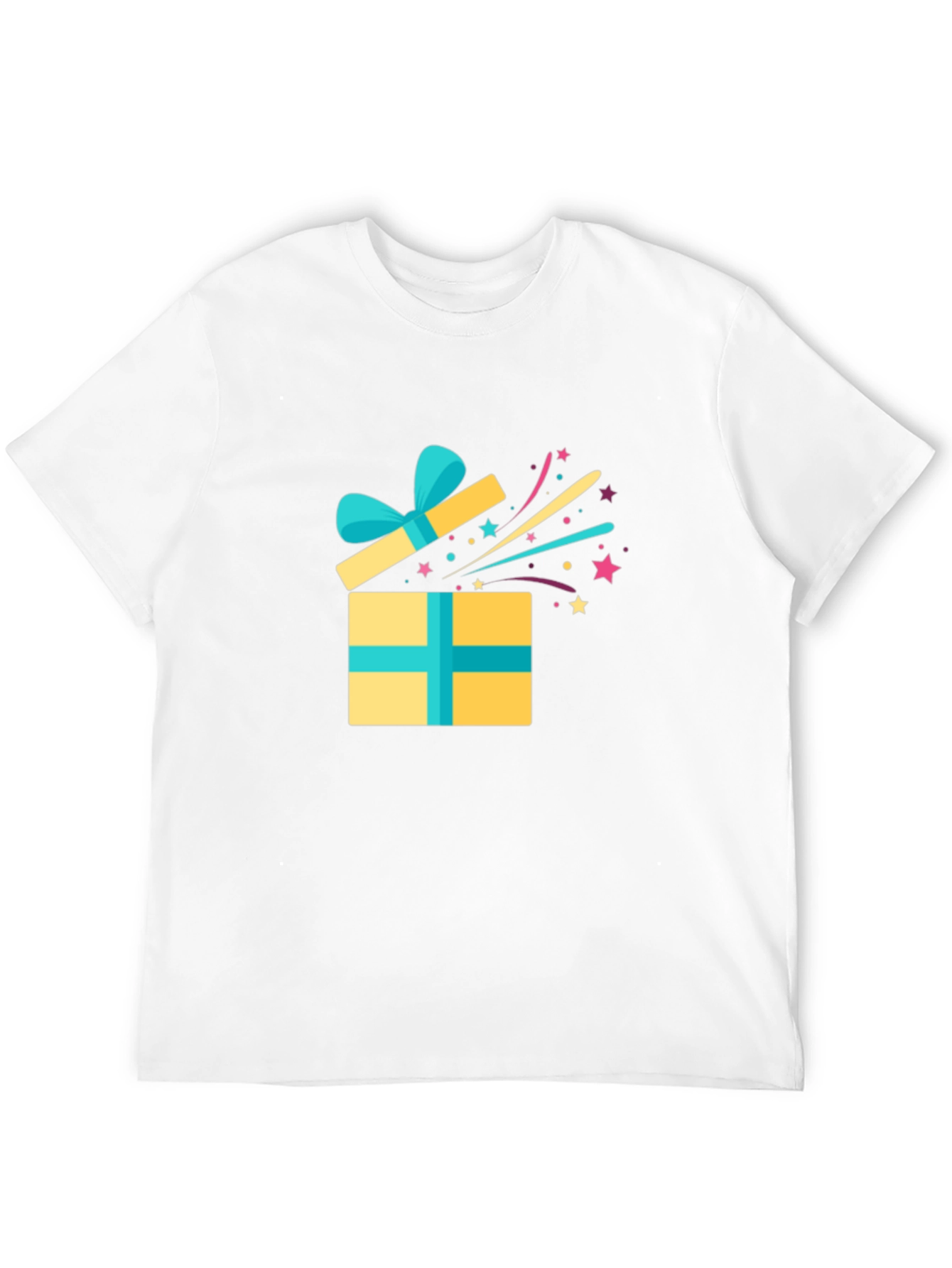 Gift Box Graphic Tee - Celebration T-Shirt