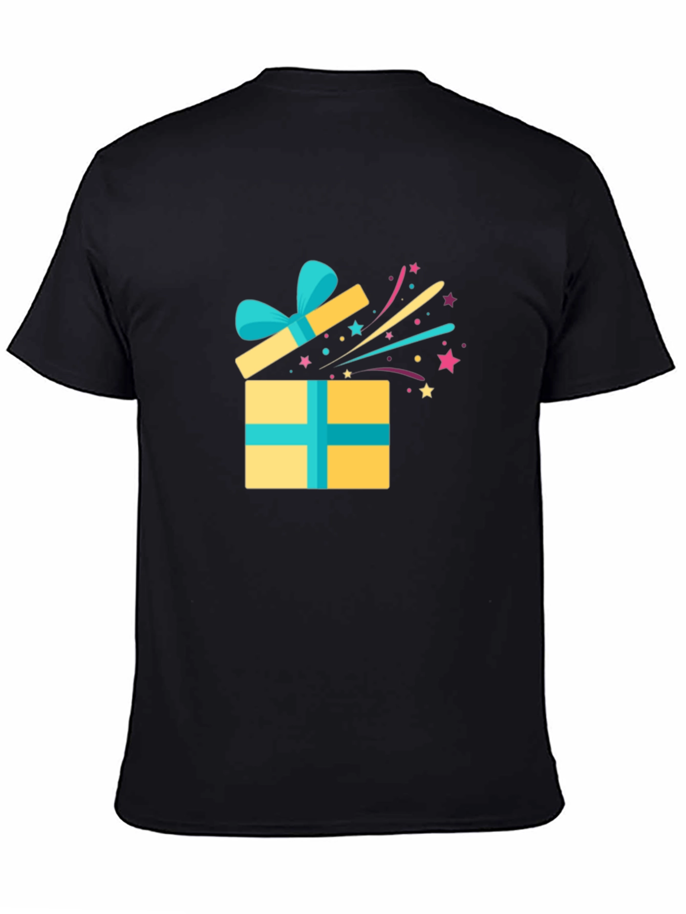 Gift Box Graphic Tee - Celebration T-Shirt