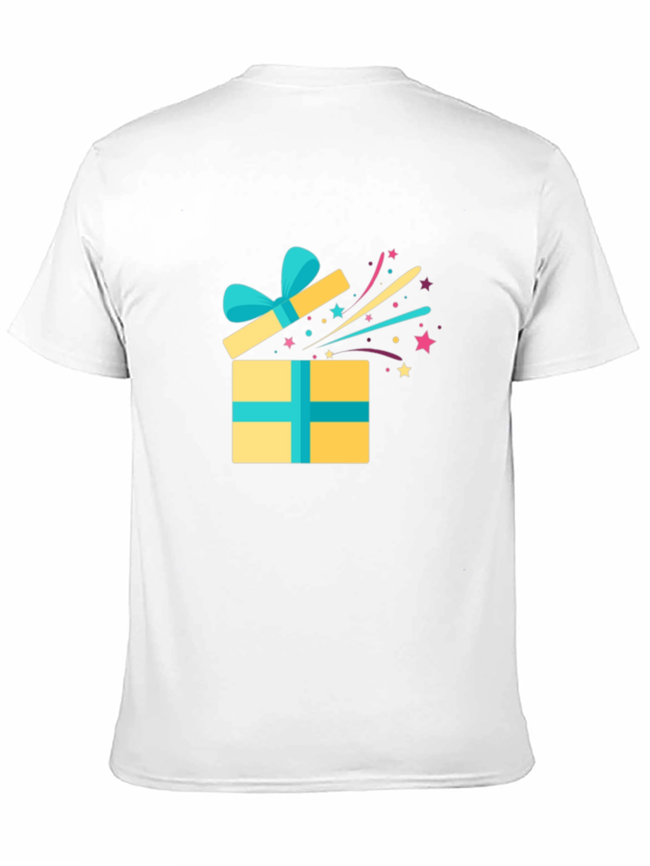 Gift Box Graphic Tee - Celebration T-Shirt