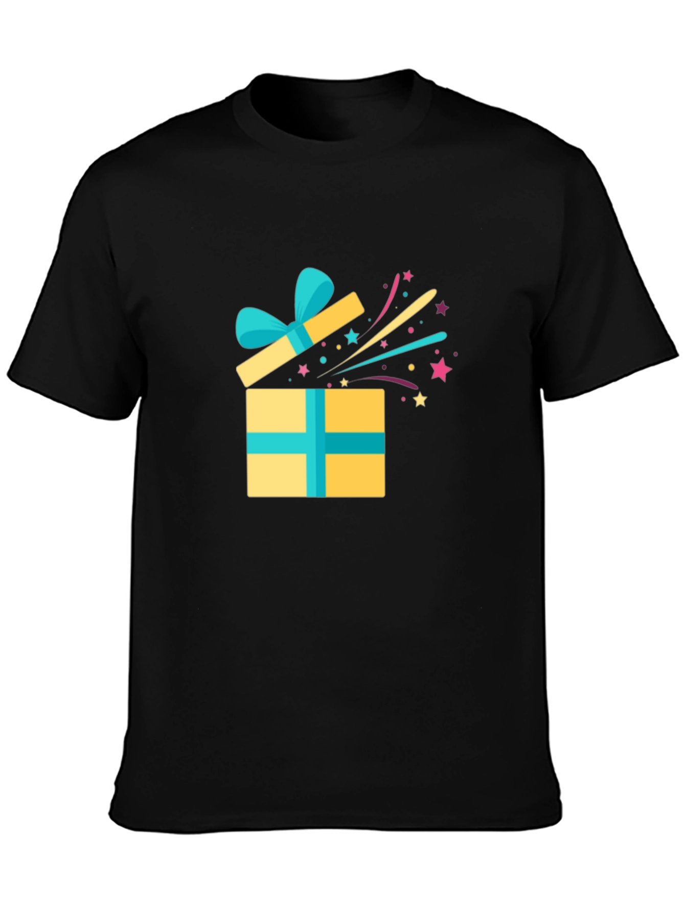 Gift Box Graphic Tee - Celebration T-Shirt