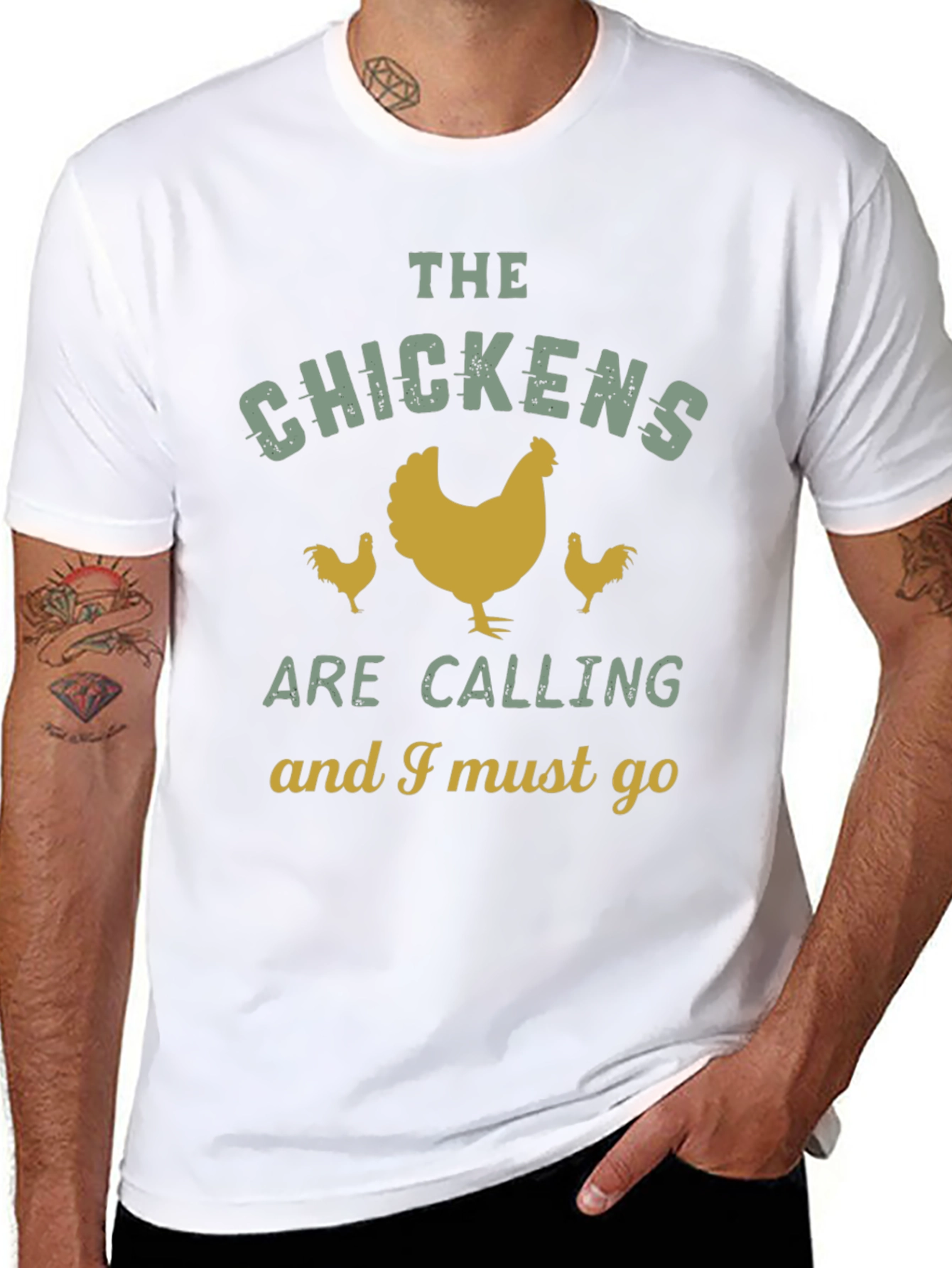 Chicken Lover T-Shirt: The Chickens Are Calling