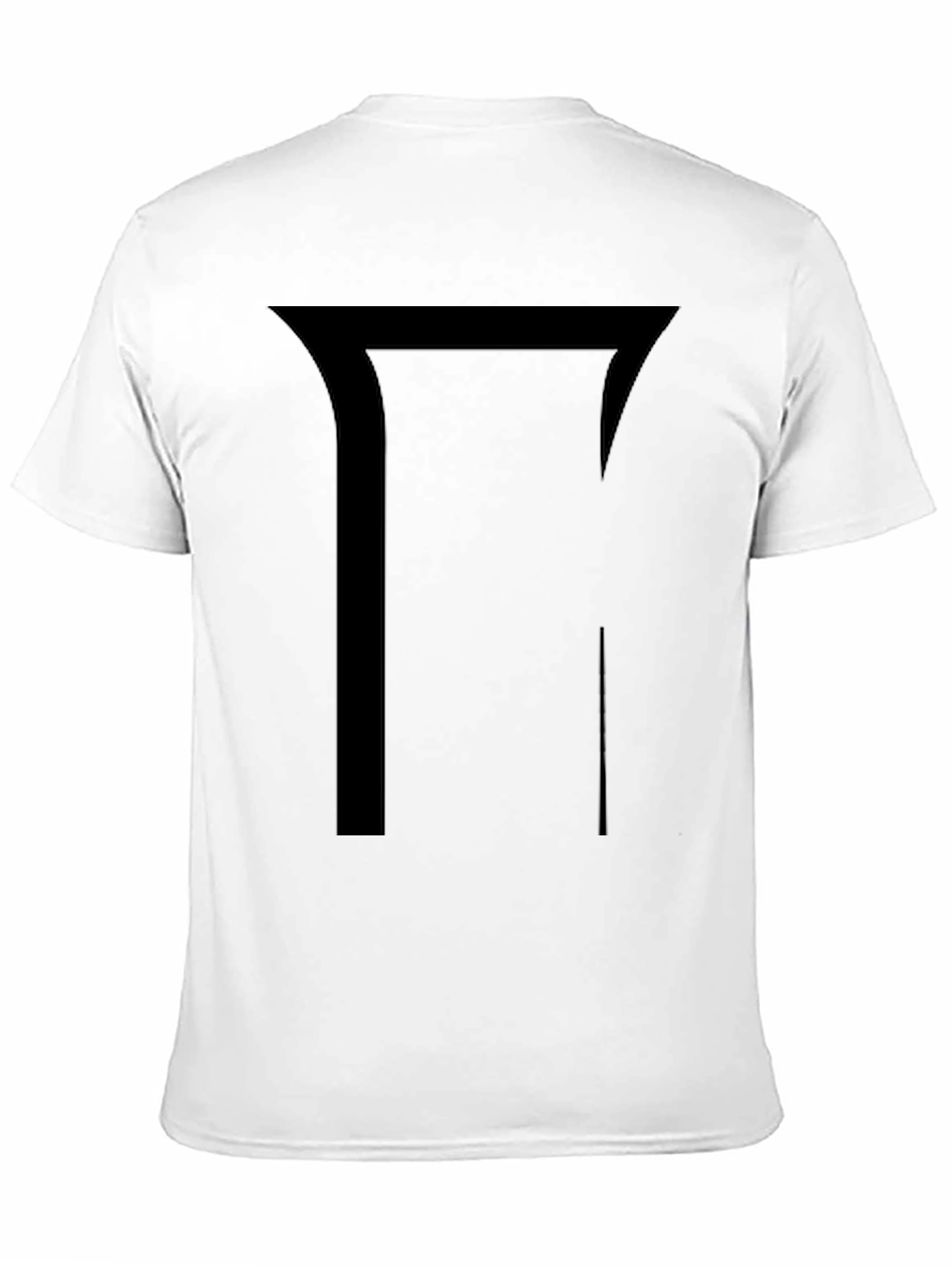 Geometric Graphic Black T-Shirt - Modern Design