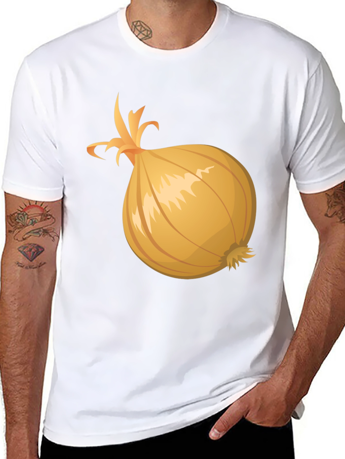 Onion Graphic Tee - Fresh & Fun
