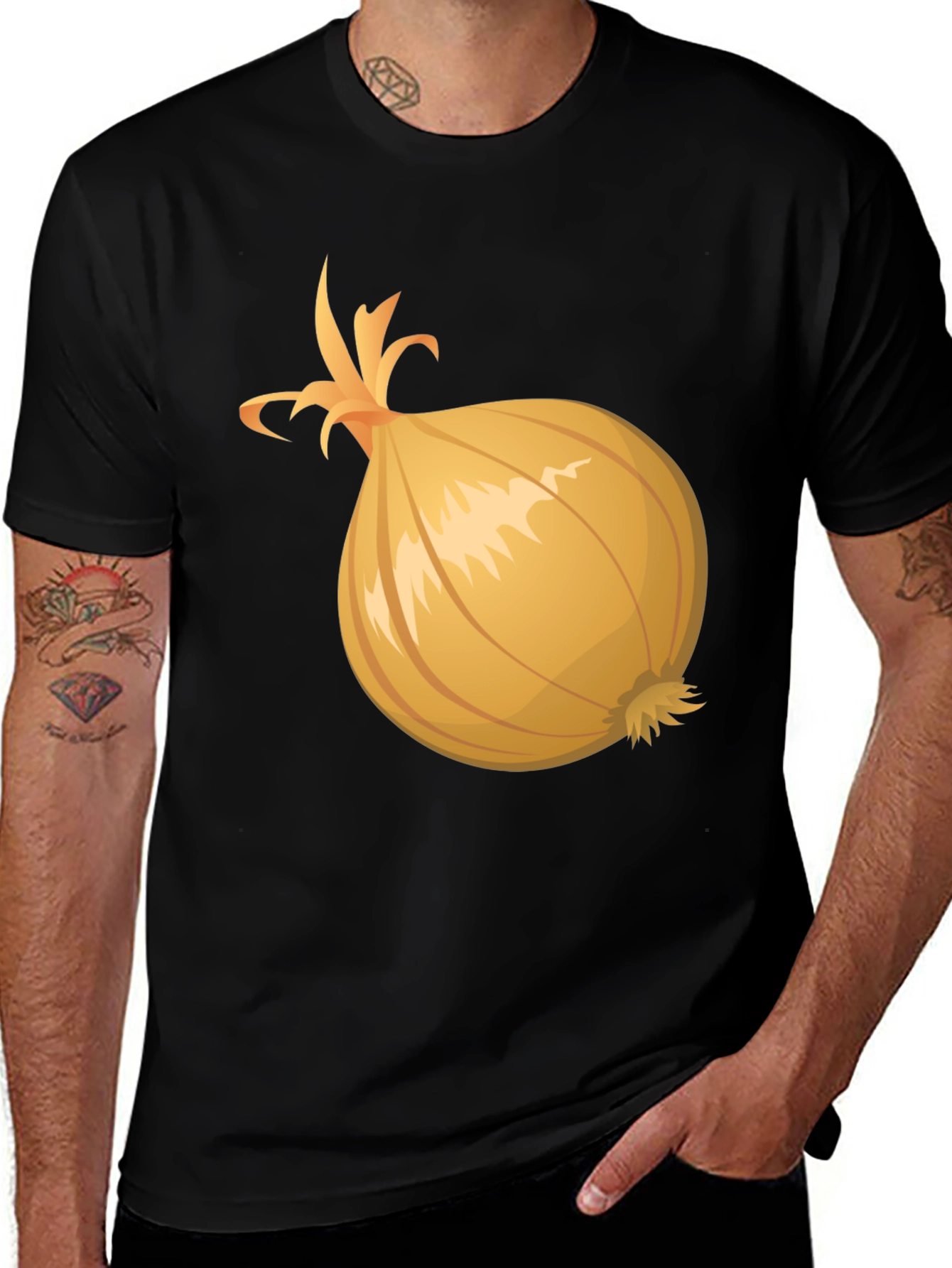 Onion Graphic Tee - Fresh & Fun