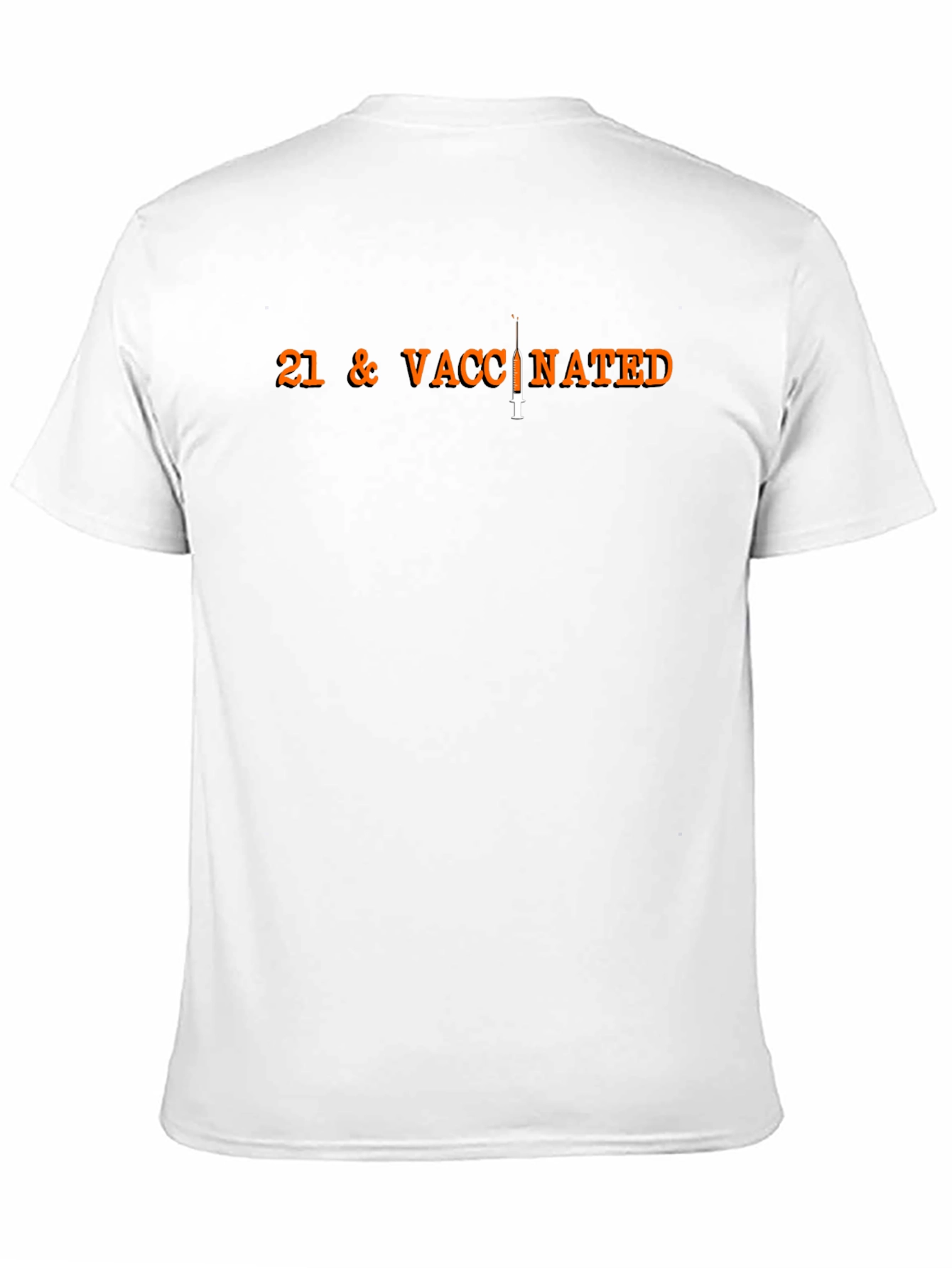 21 & Vaccinated Graphic T-Shirt