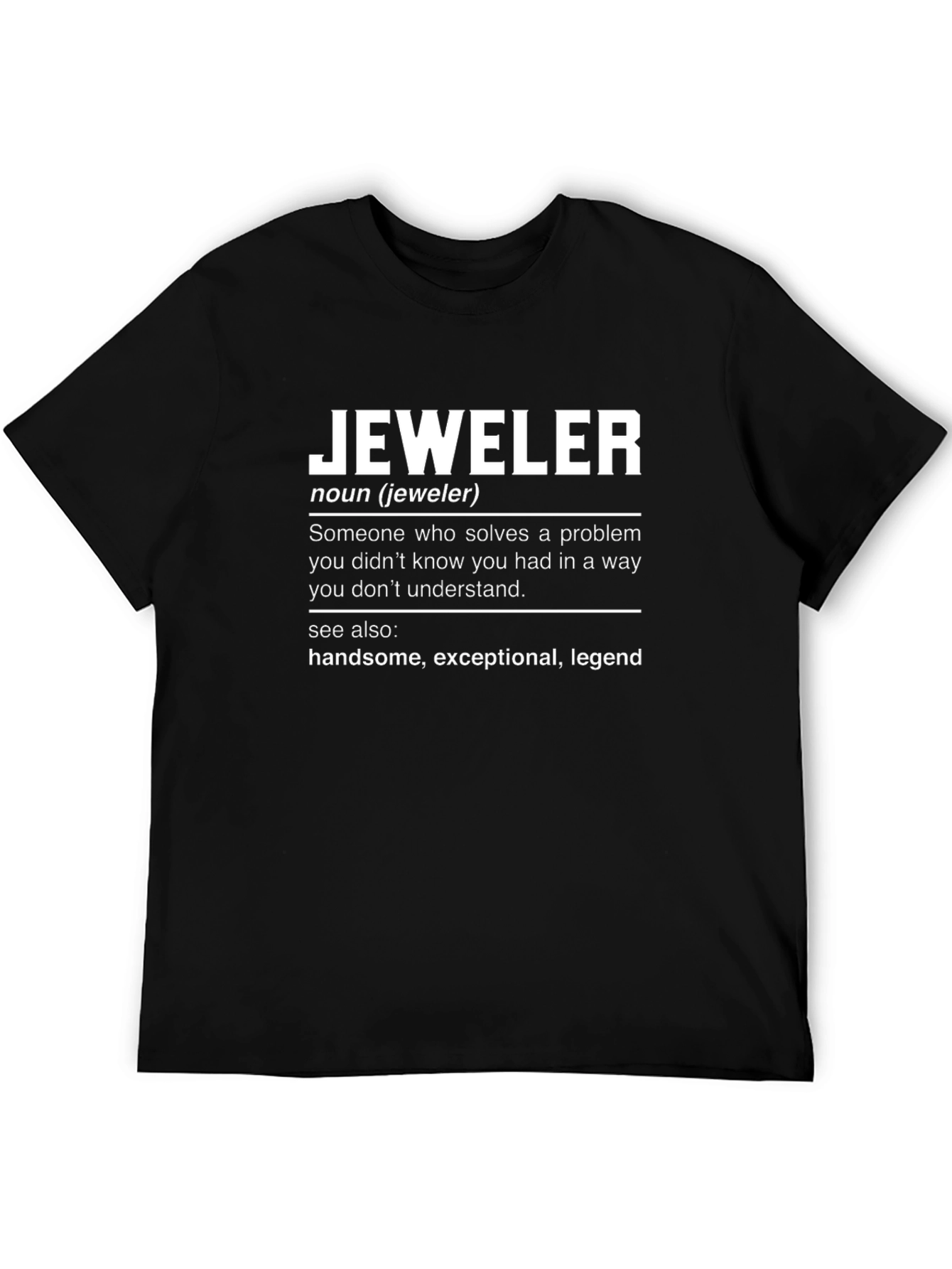 Jeweler Definition Graphic T-Shirt