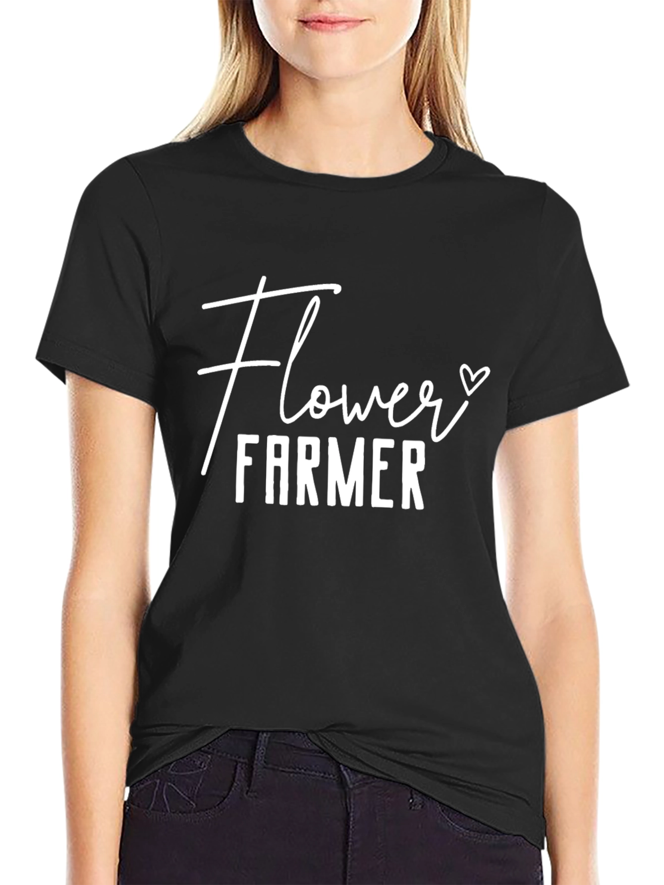Flower Farmer Graphic Tee - Gardening Shirt