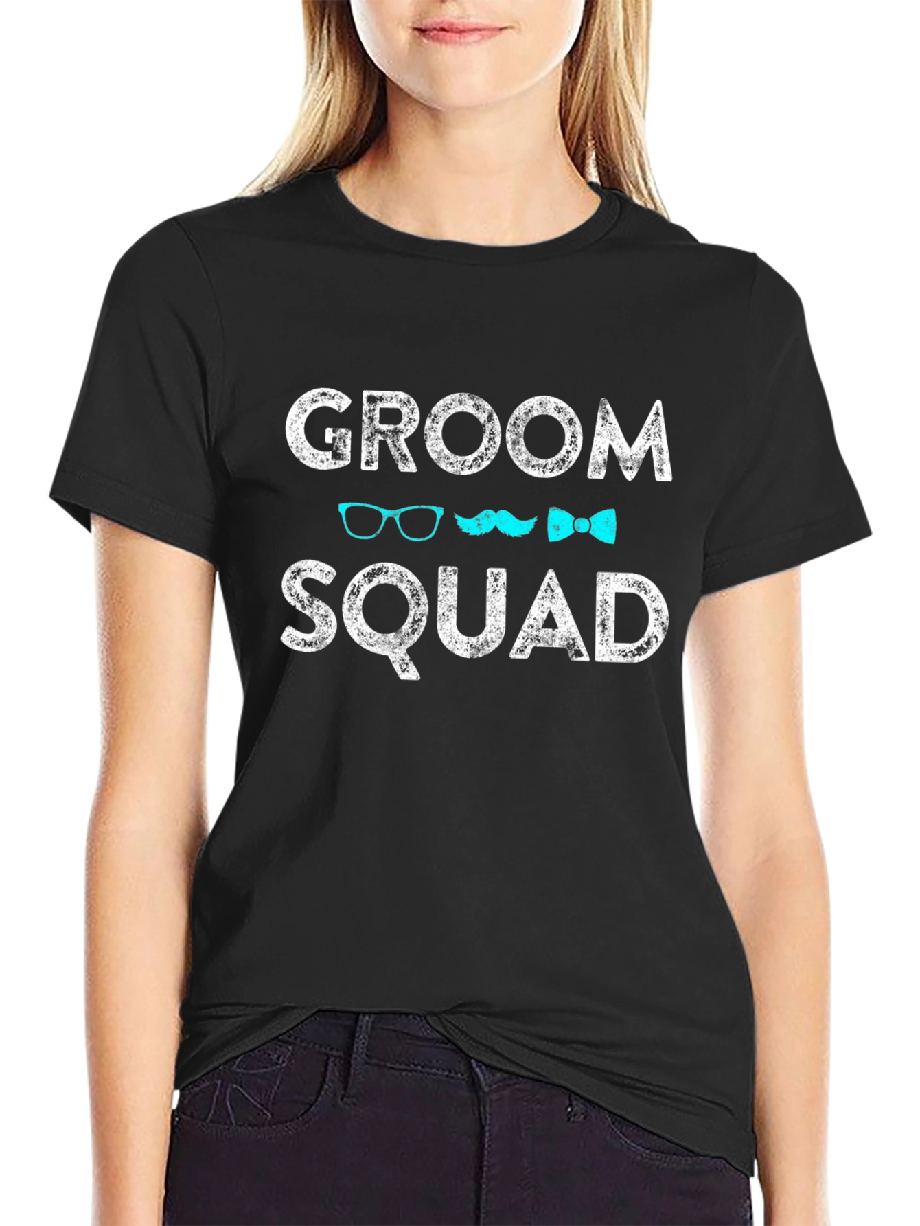 Groom Squad Black T-Shirt