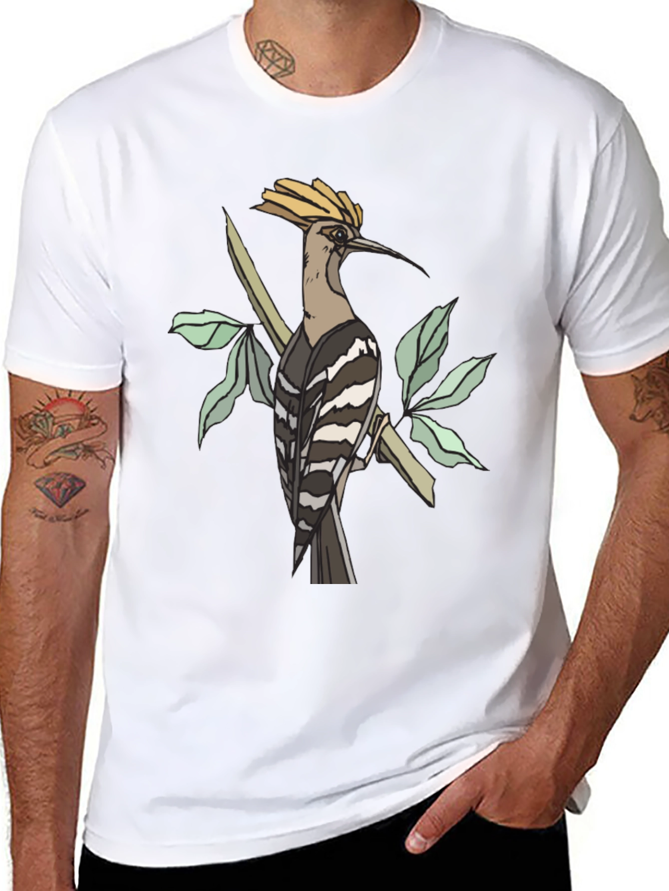 Hoopoe Bird T-Shirt