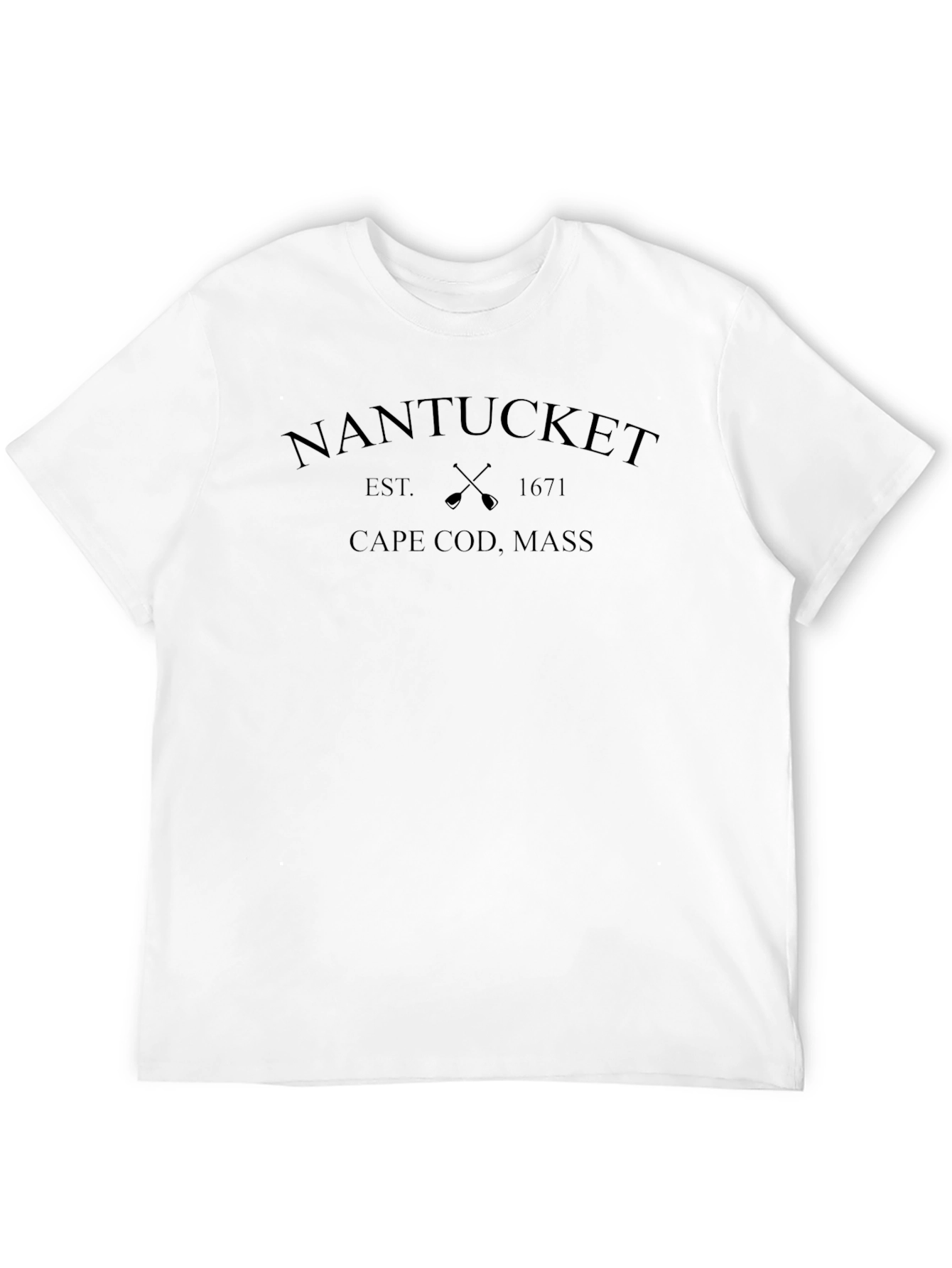 Nantucket Cape Cod Graphic Tee - Black