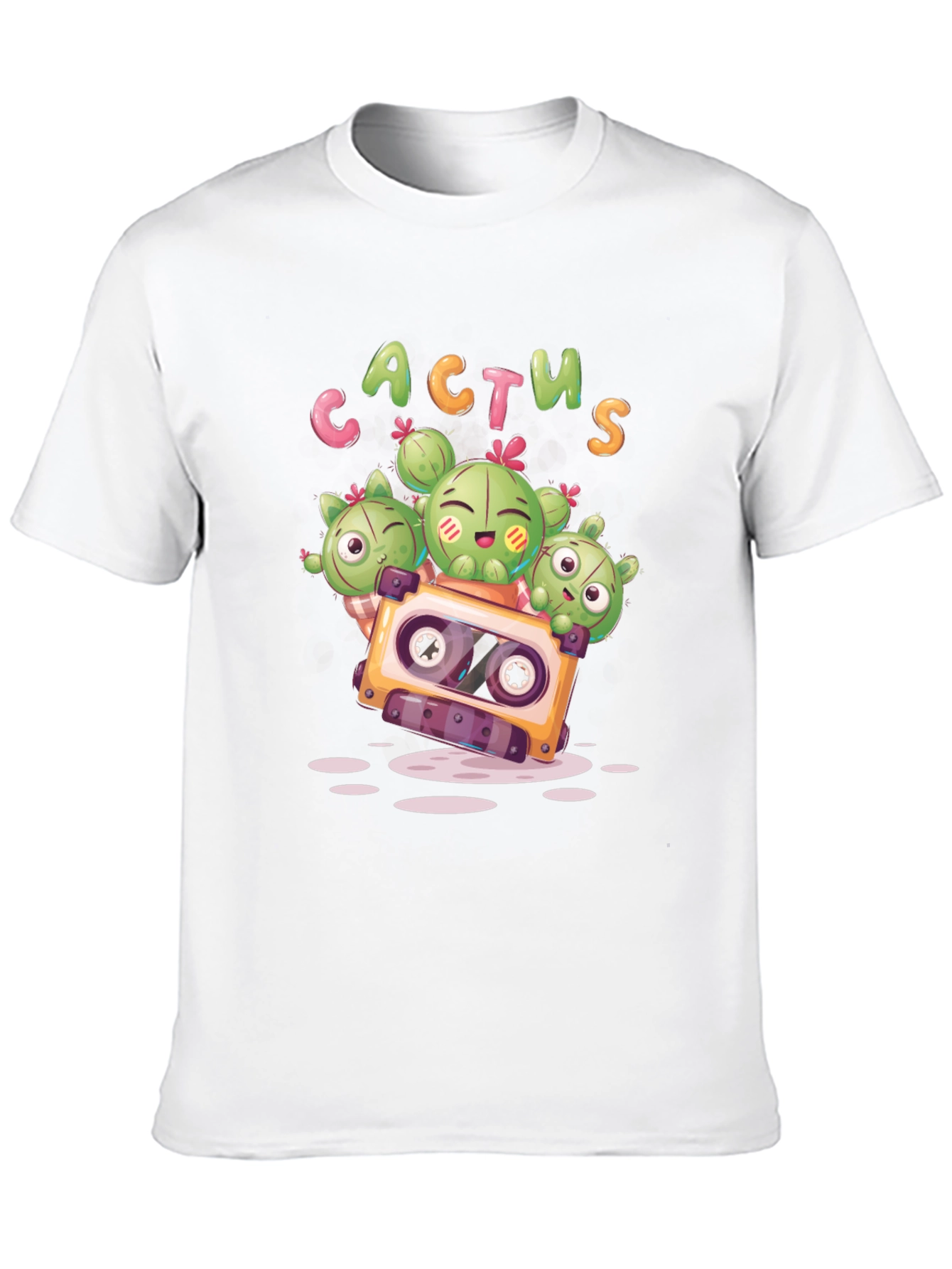 Cactus Cassette Tape Graphic Tee
