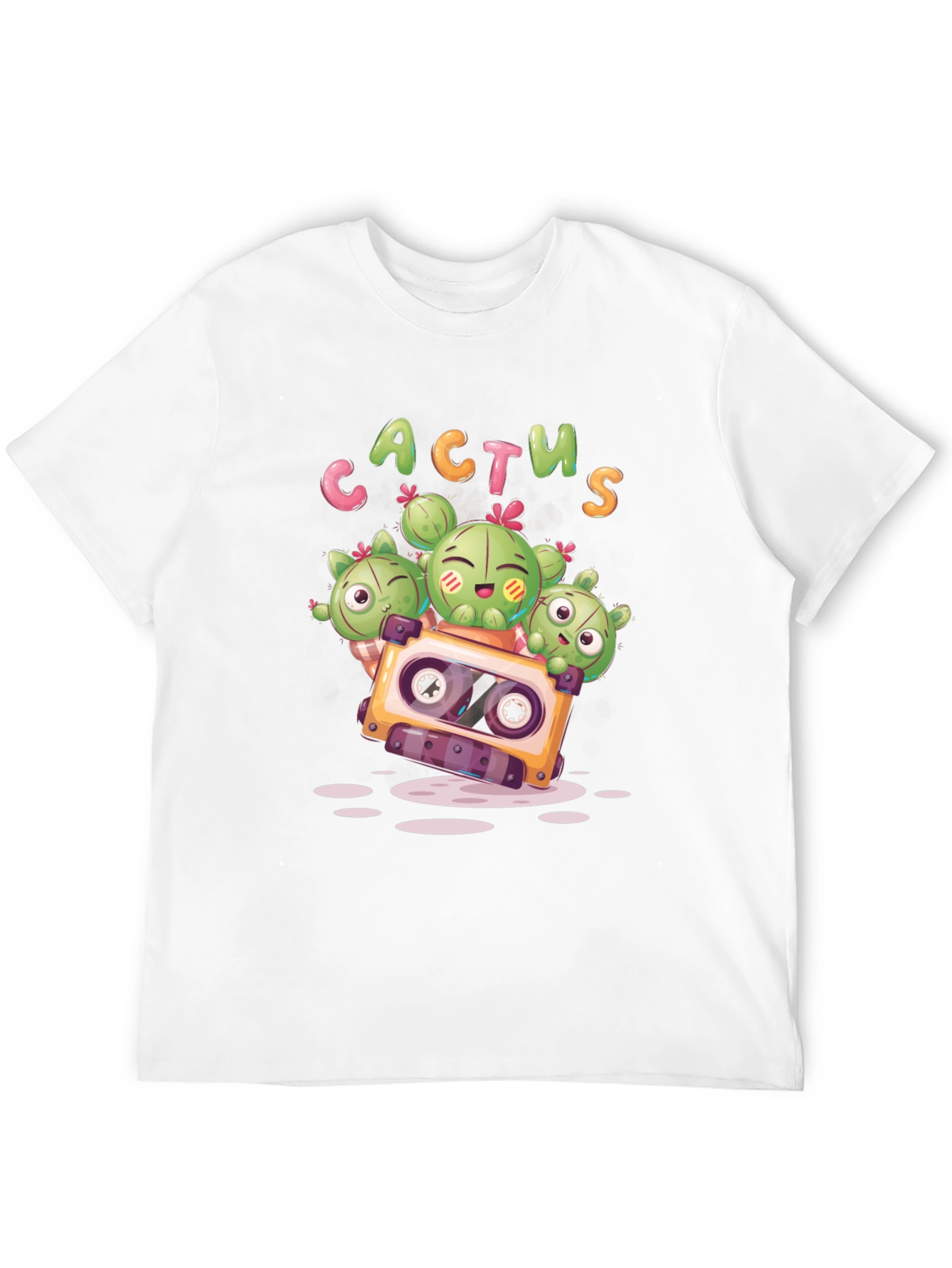 Cactus Cassette Tape Graphic Tee