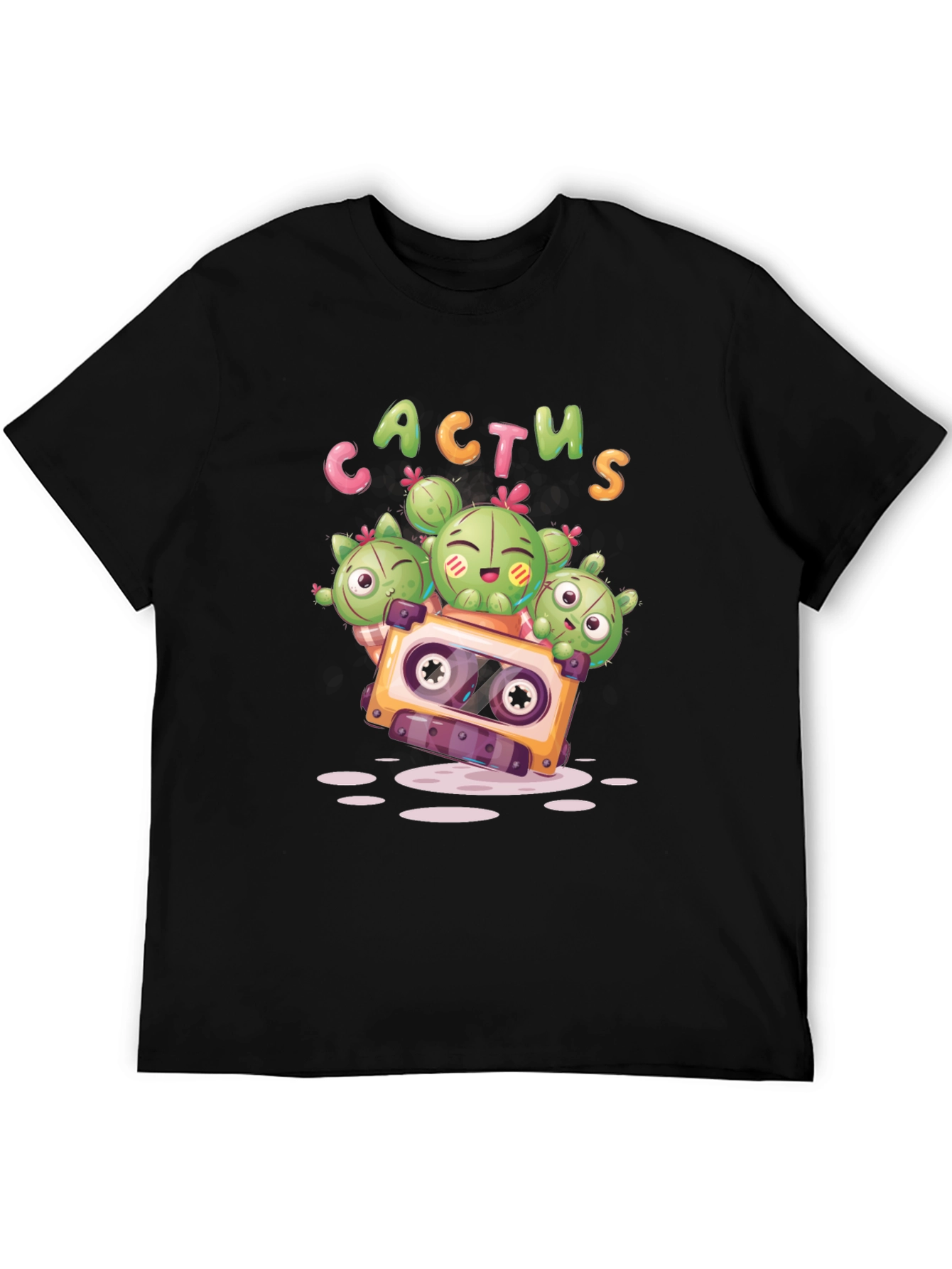 Cactus Cassette Tape Graphic Tee