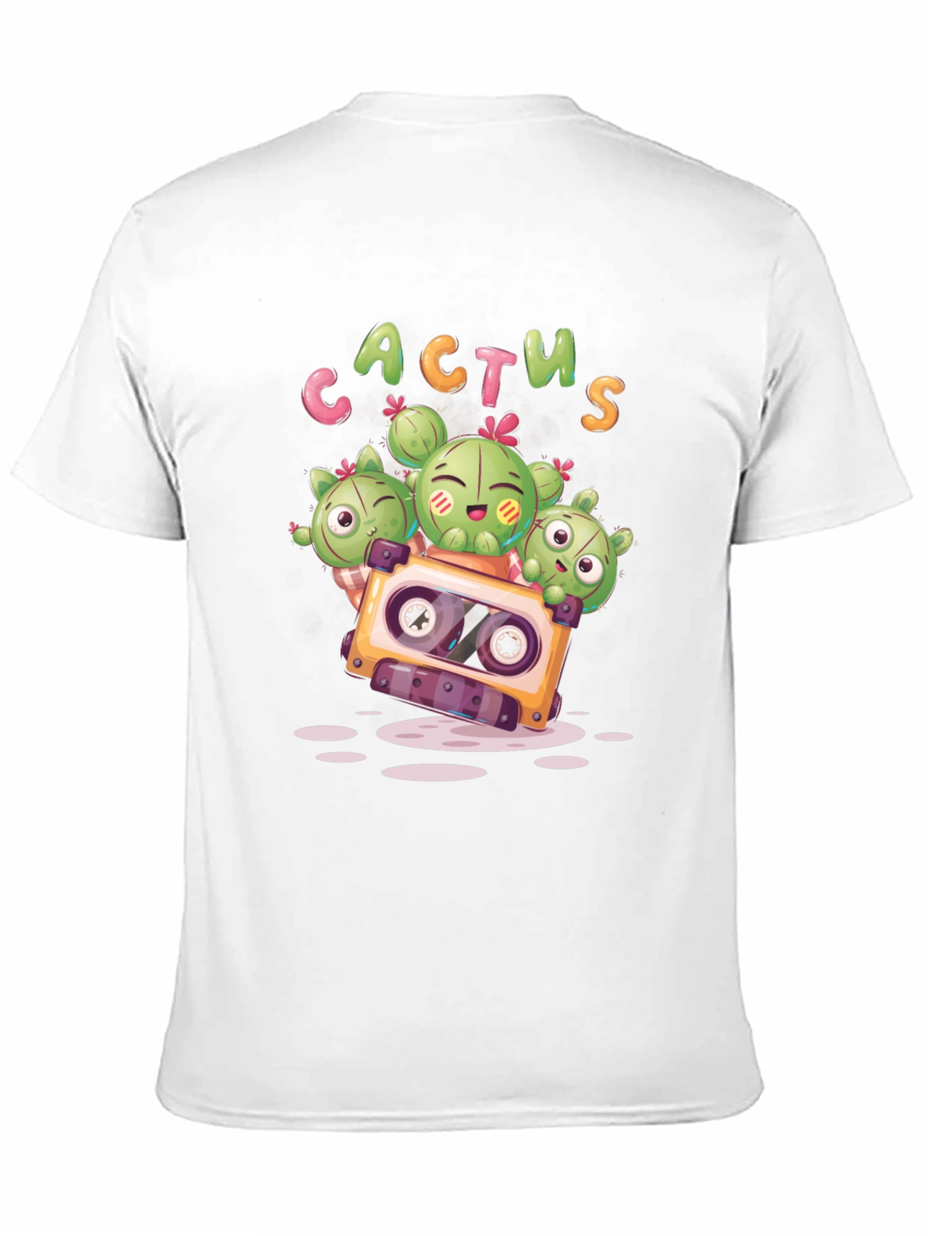Cactus Cassette Tape Graphic Tee