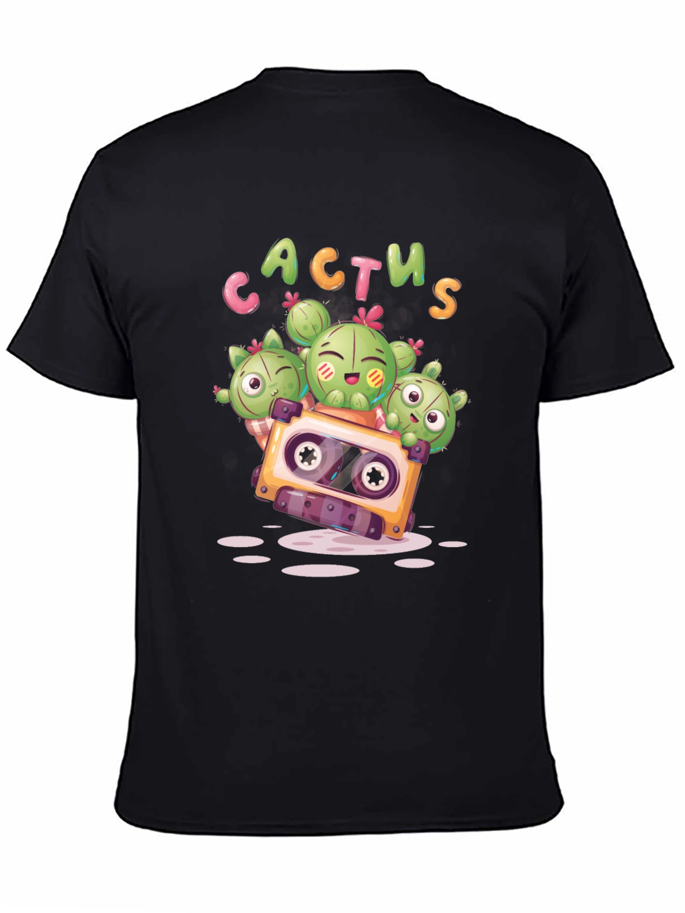 Cactus Cassette Tape Graphic Tee