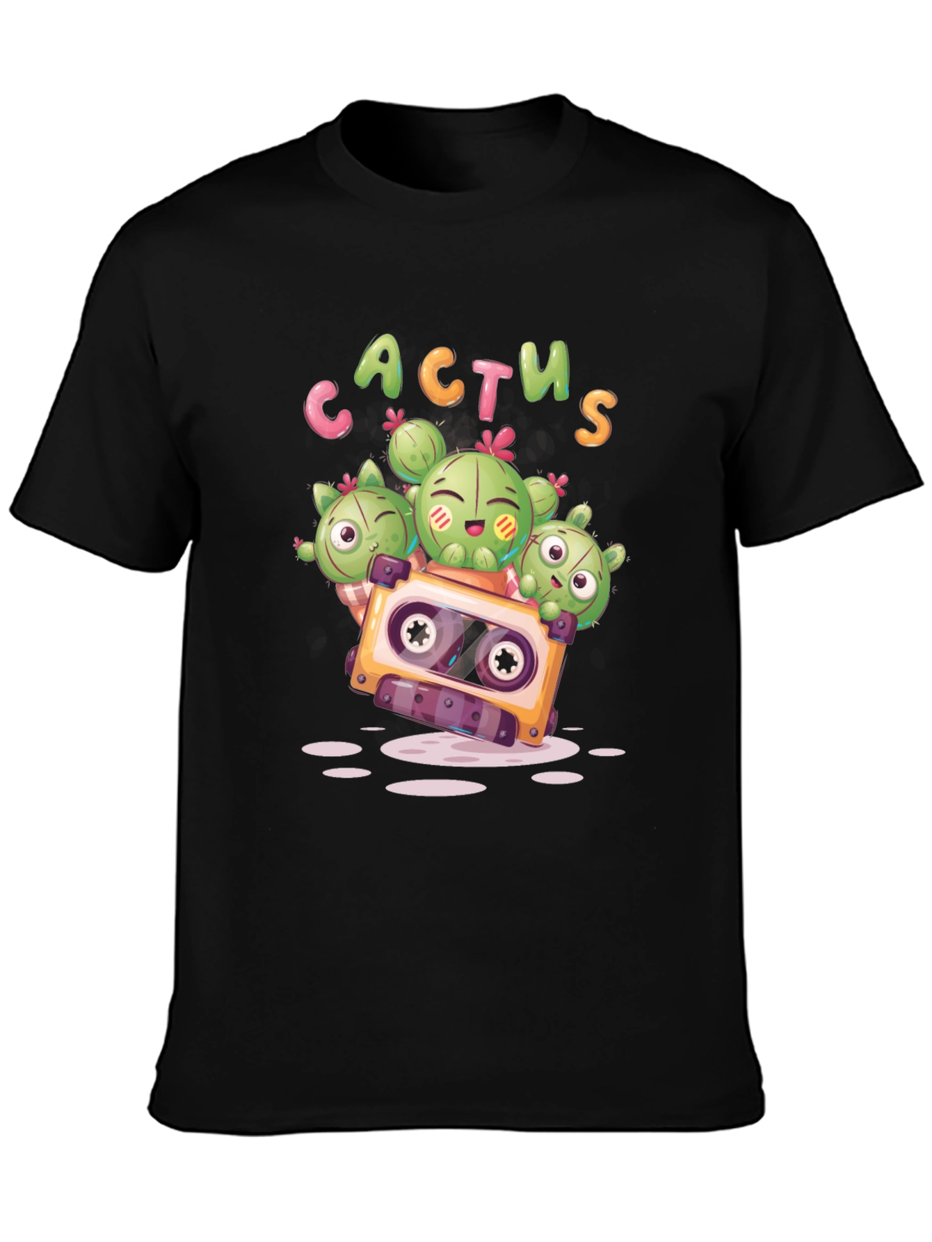 Cactus Cassette Tape Graphic Tee