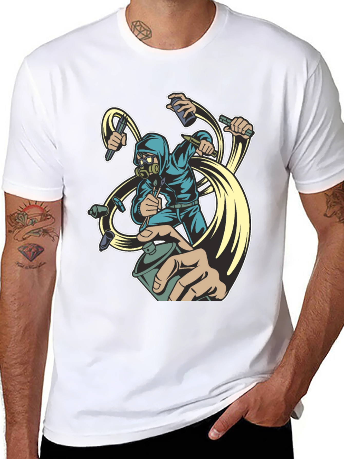 Graffiti Artist T-Shirt - Urban Style