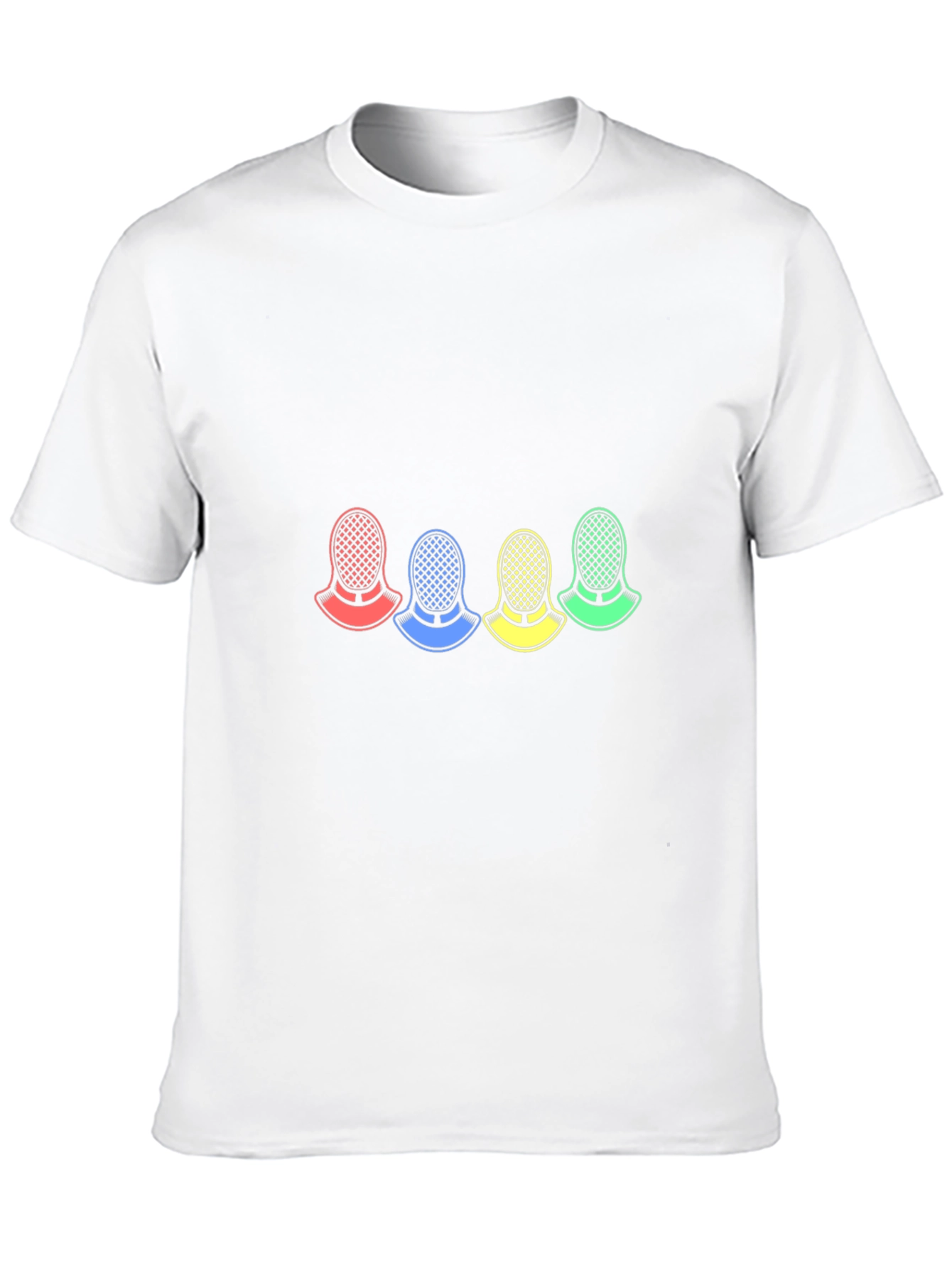 Colorful Fencing Mask T-Shirt