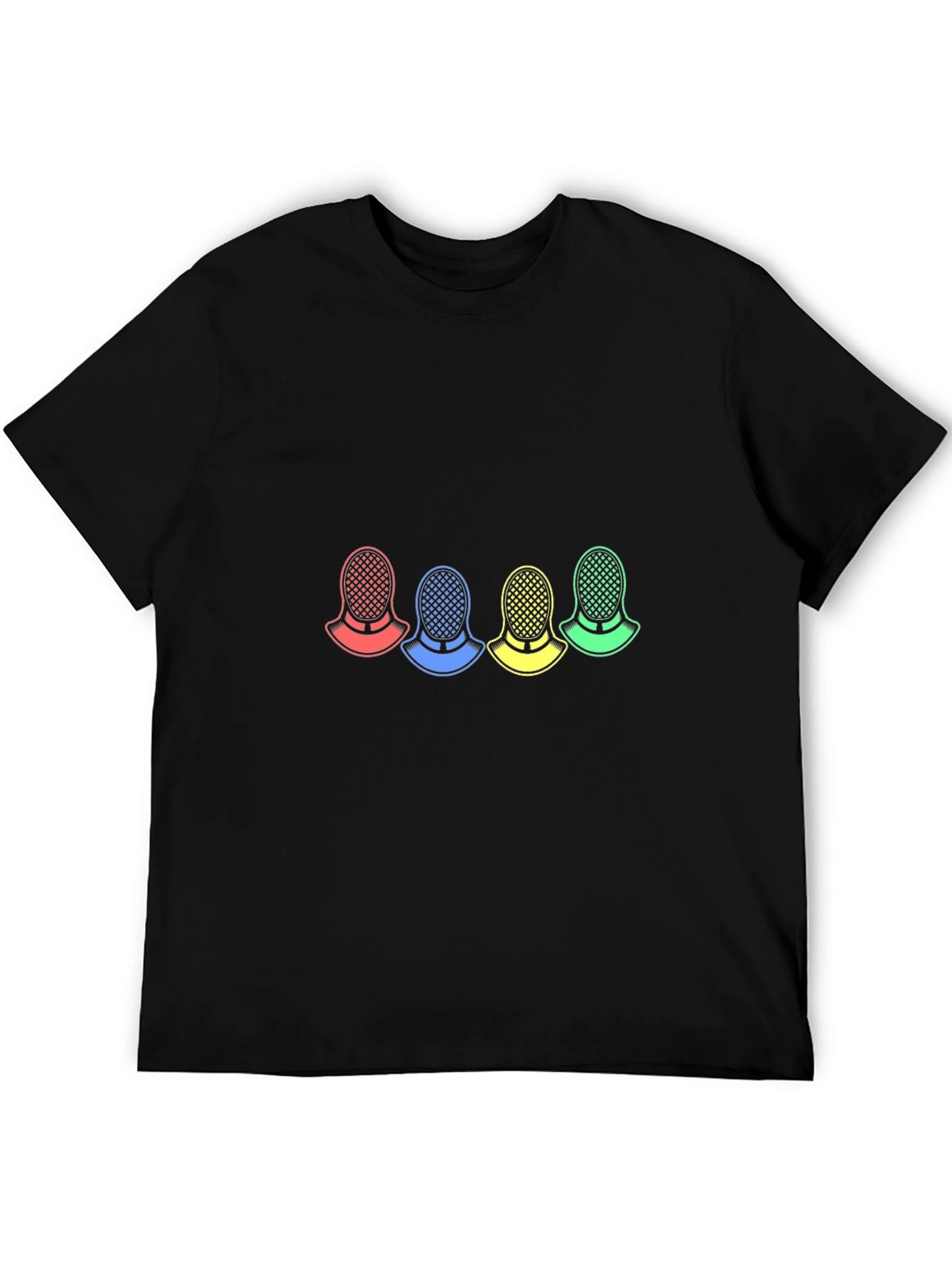 Colorful Fencing Mask T-Shirt