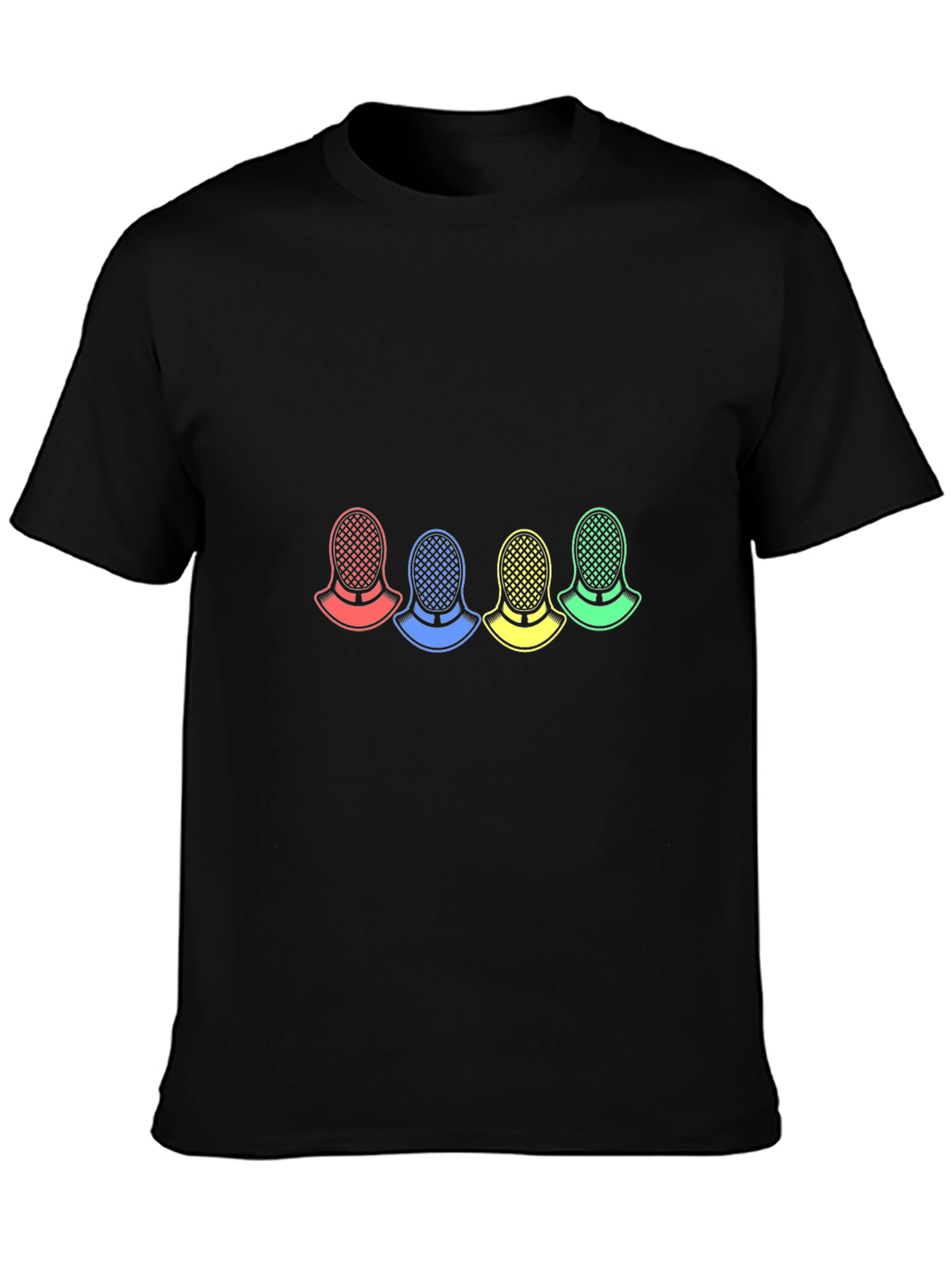 Colorful Fencing Mask T-Shirt