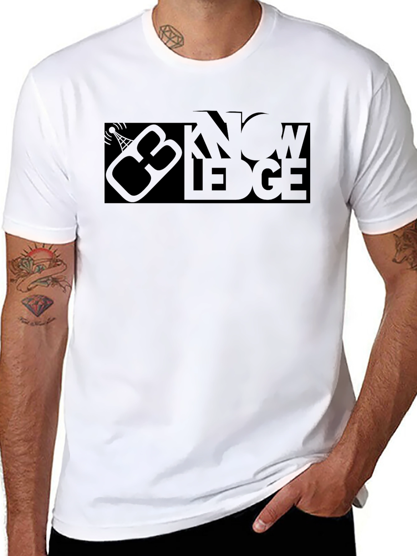 Knowledge T-Shirt - Bold Graphic Tee