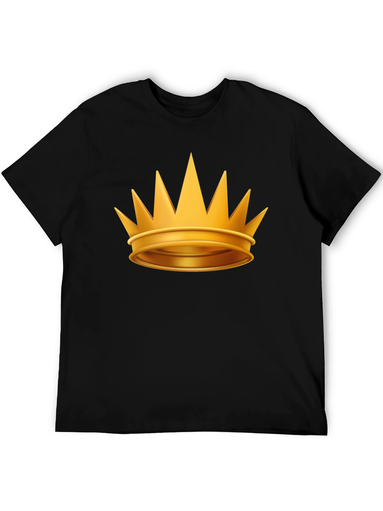 Golden Crown Graphic Tee - Royalty Style