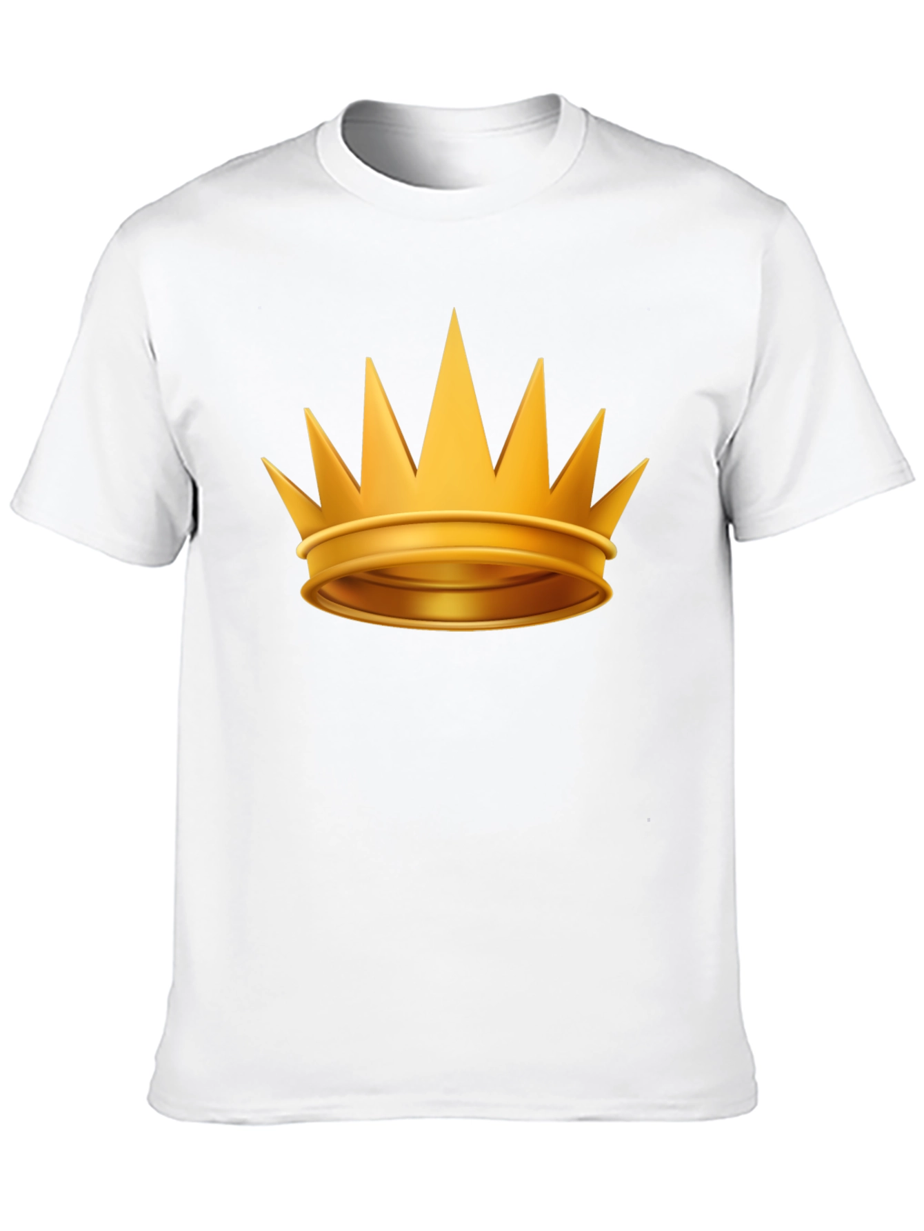 Golden Crown Graphic Tee - Royalty Style