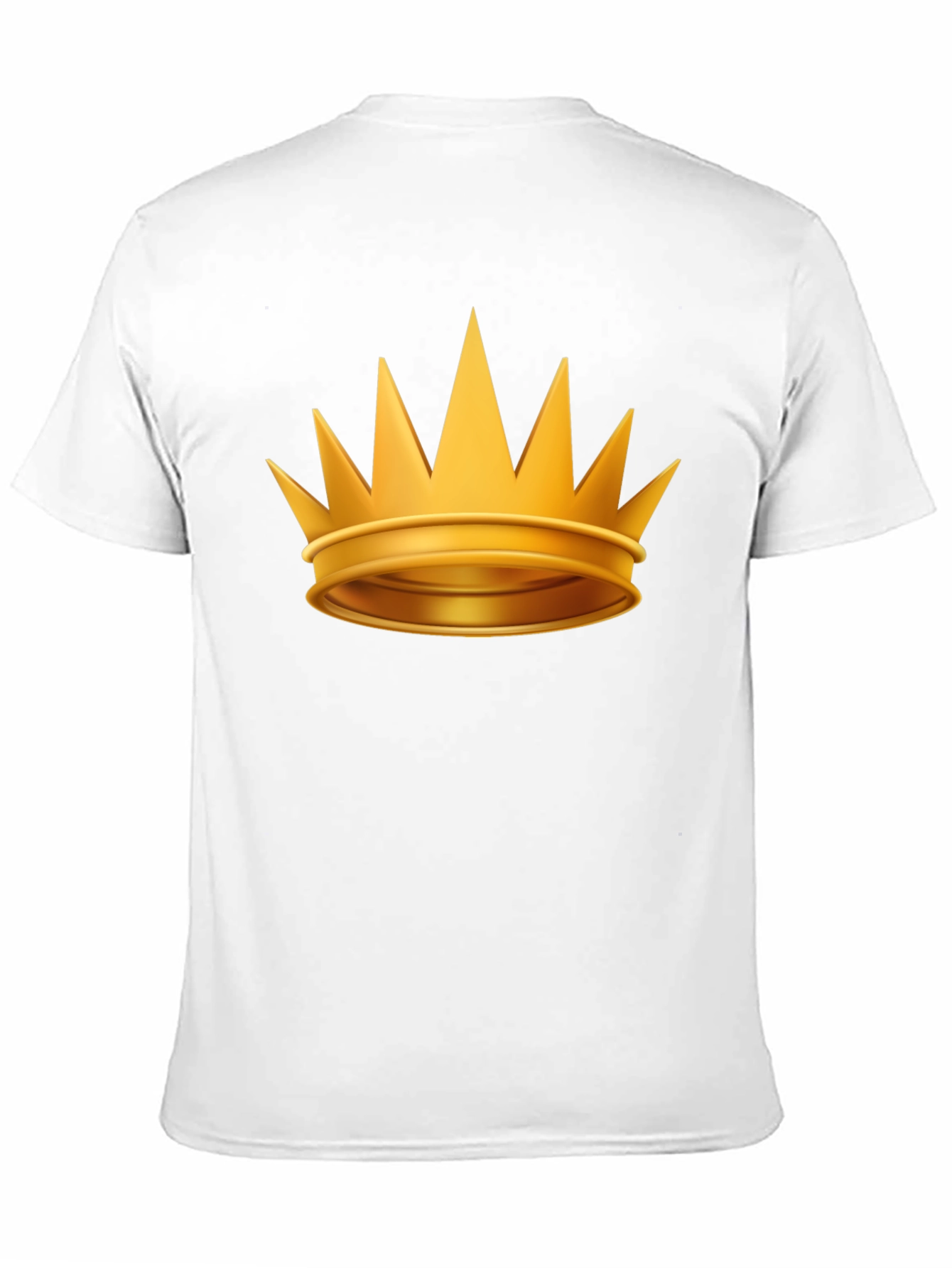 Golden Crown Graphic Tee - Royalty Style