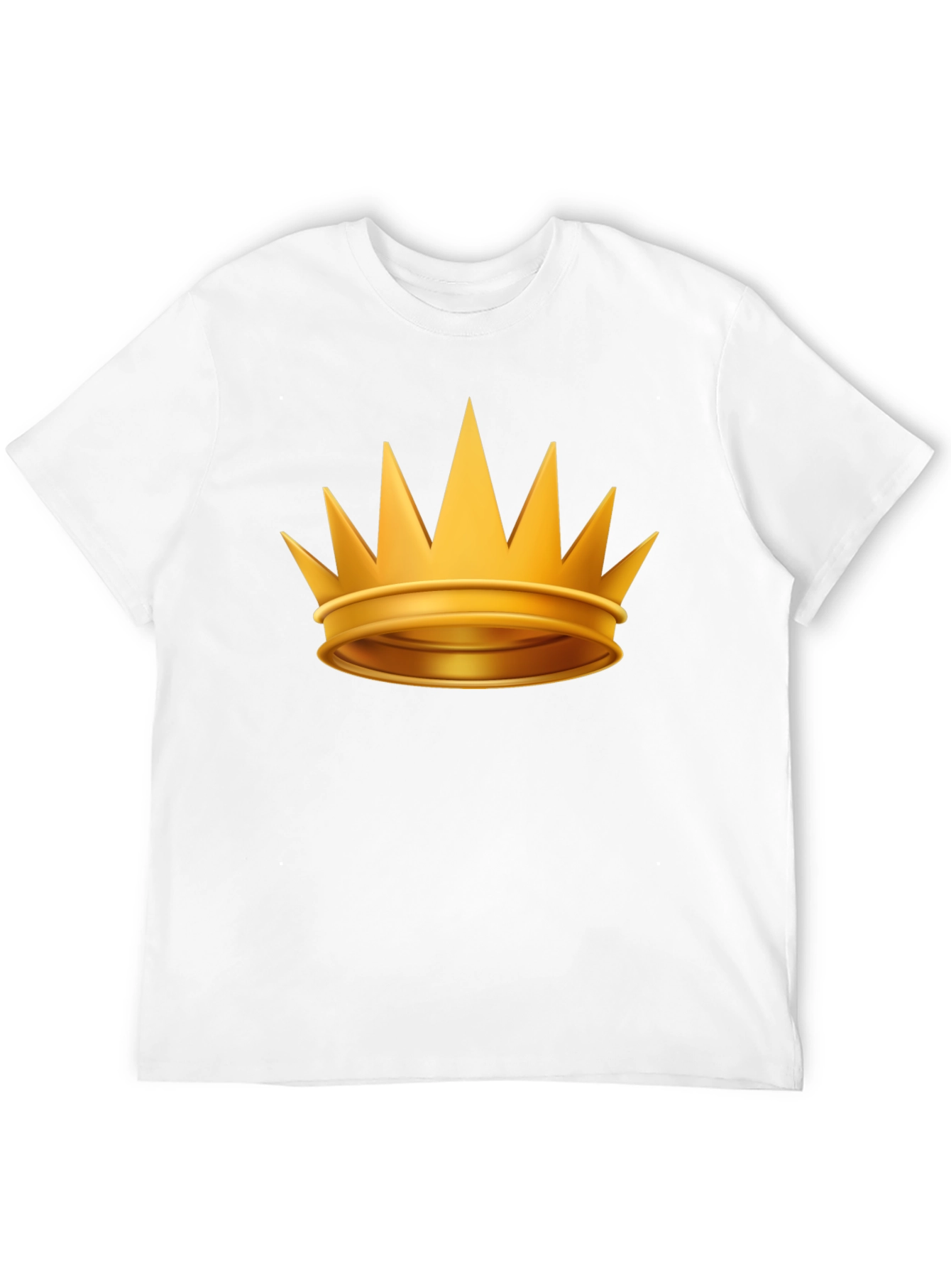 Golden Crown Graphic Tee - Royalty Style
