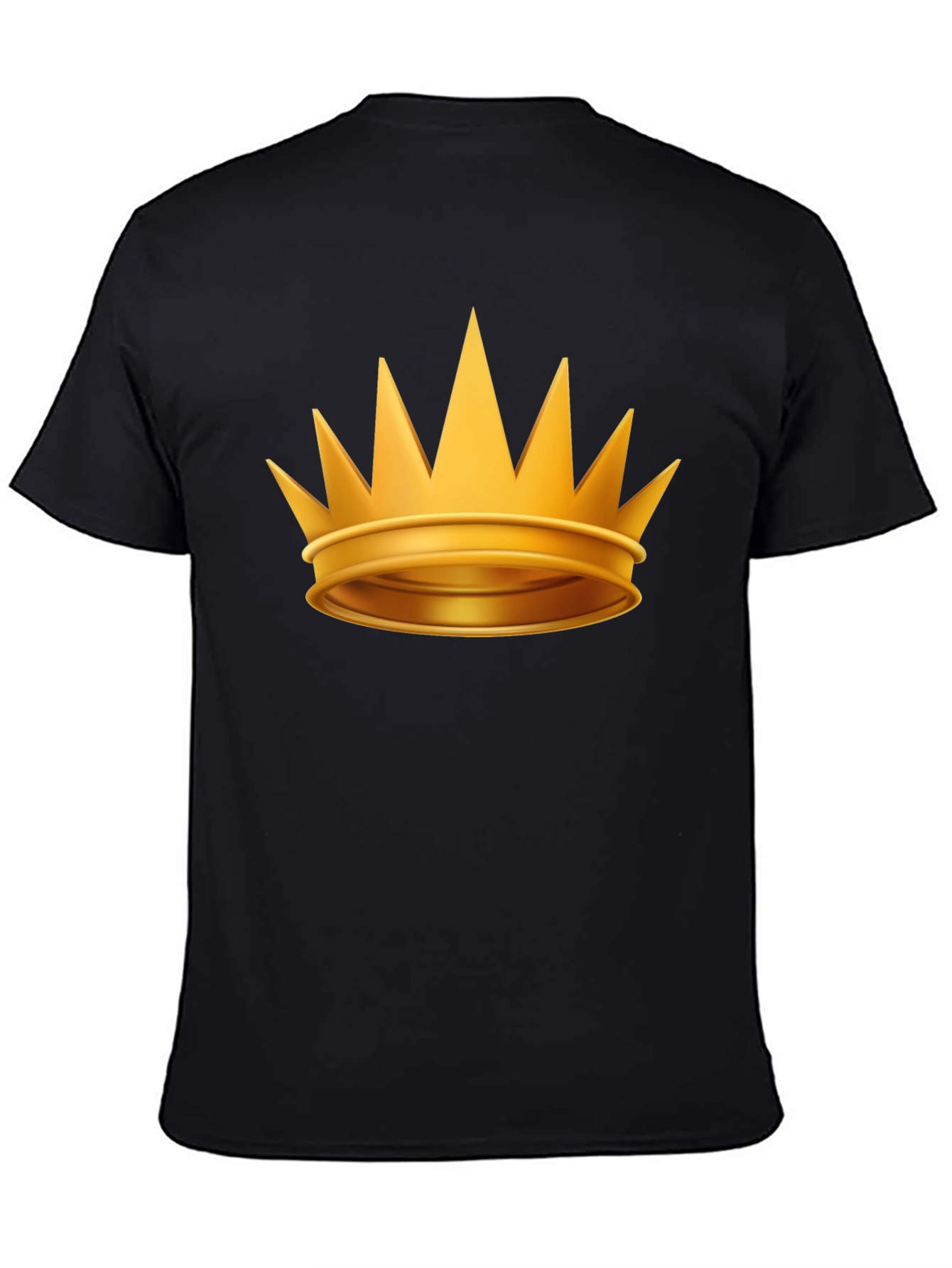 Golden Crown Graphic Tee - Royalty Style