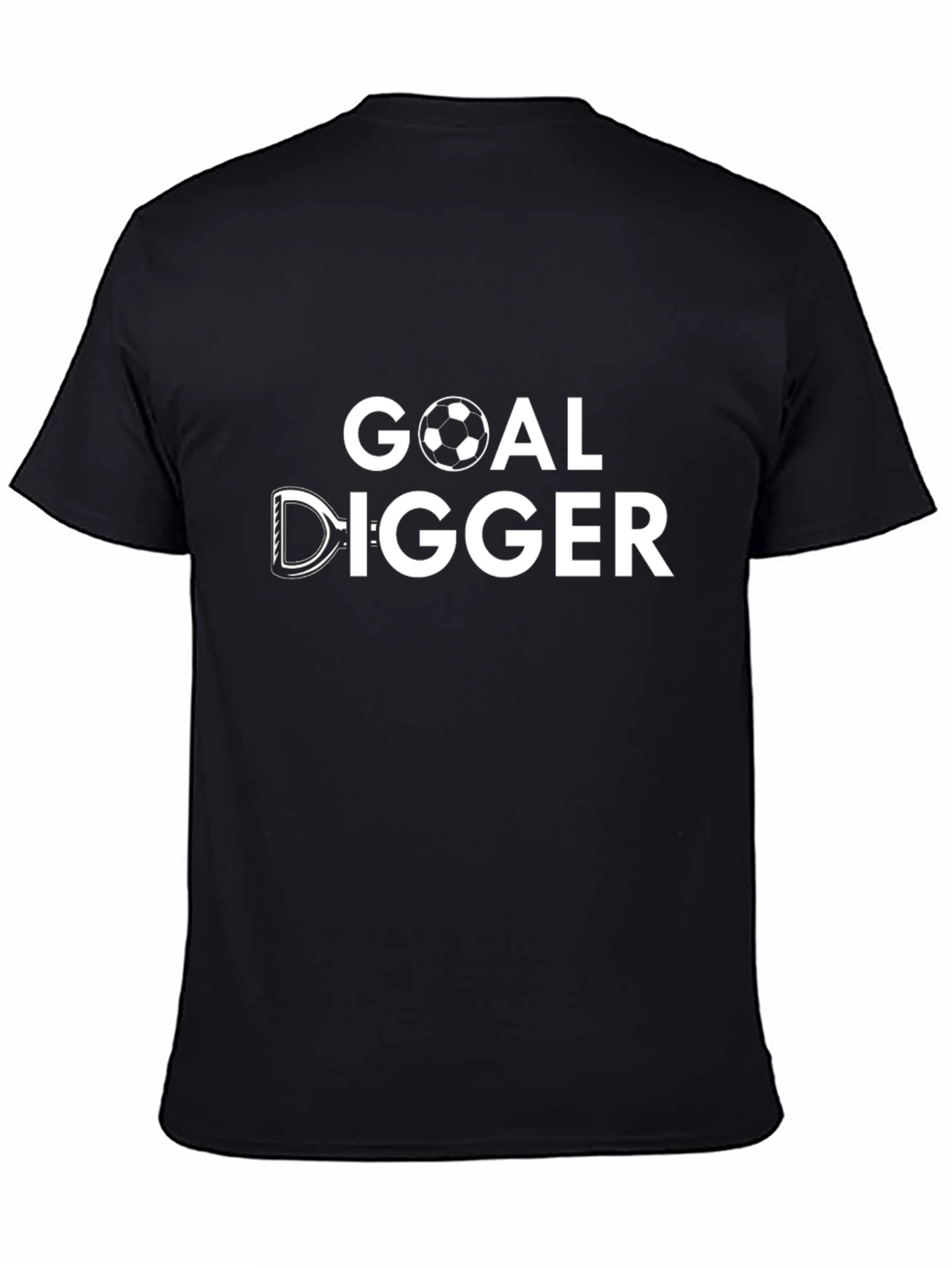 Goal Digger Funny Soccer Graphic T-Shirt