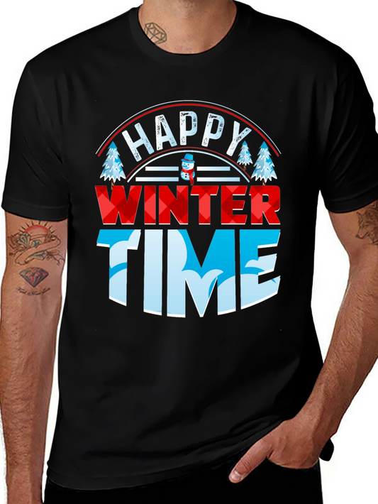 Happy Winter Time Graphic Tee
