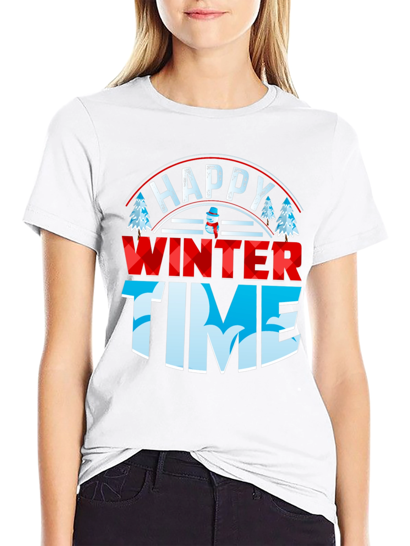 Happy Winter Time Graphic Tee