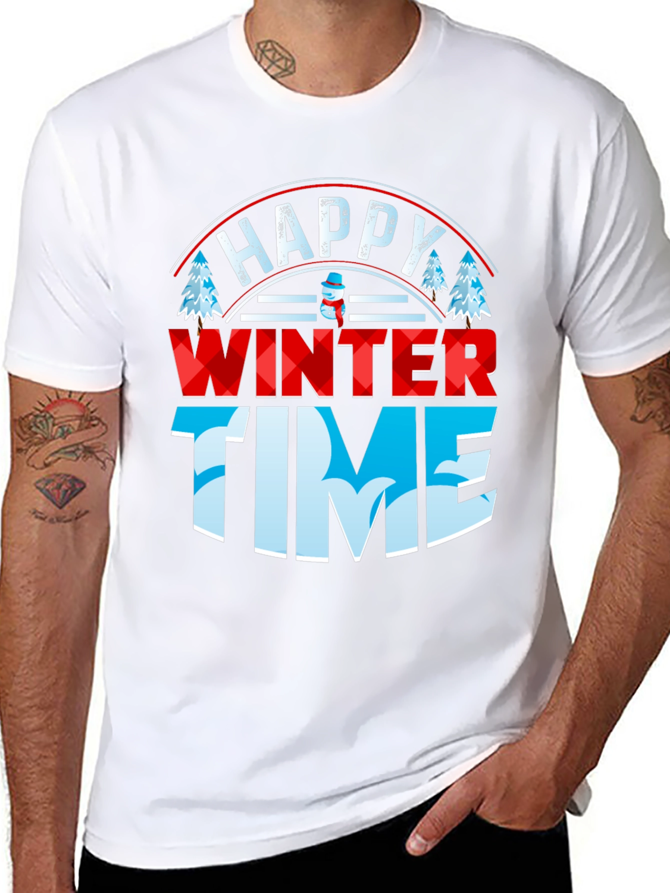 Happy Winter Time Graphic Tee