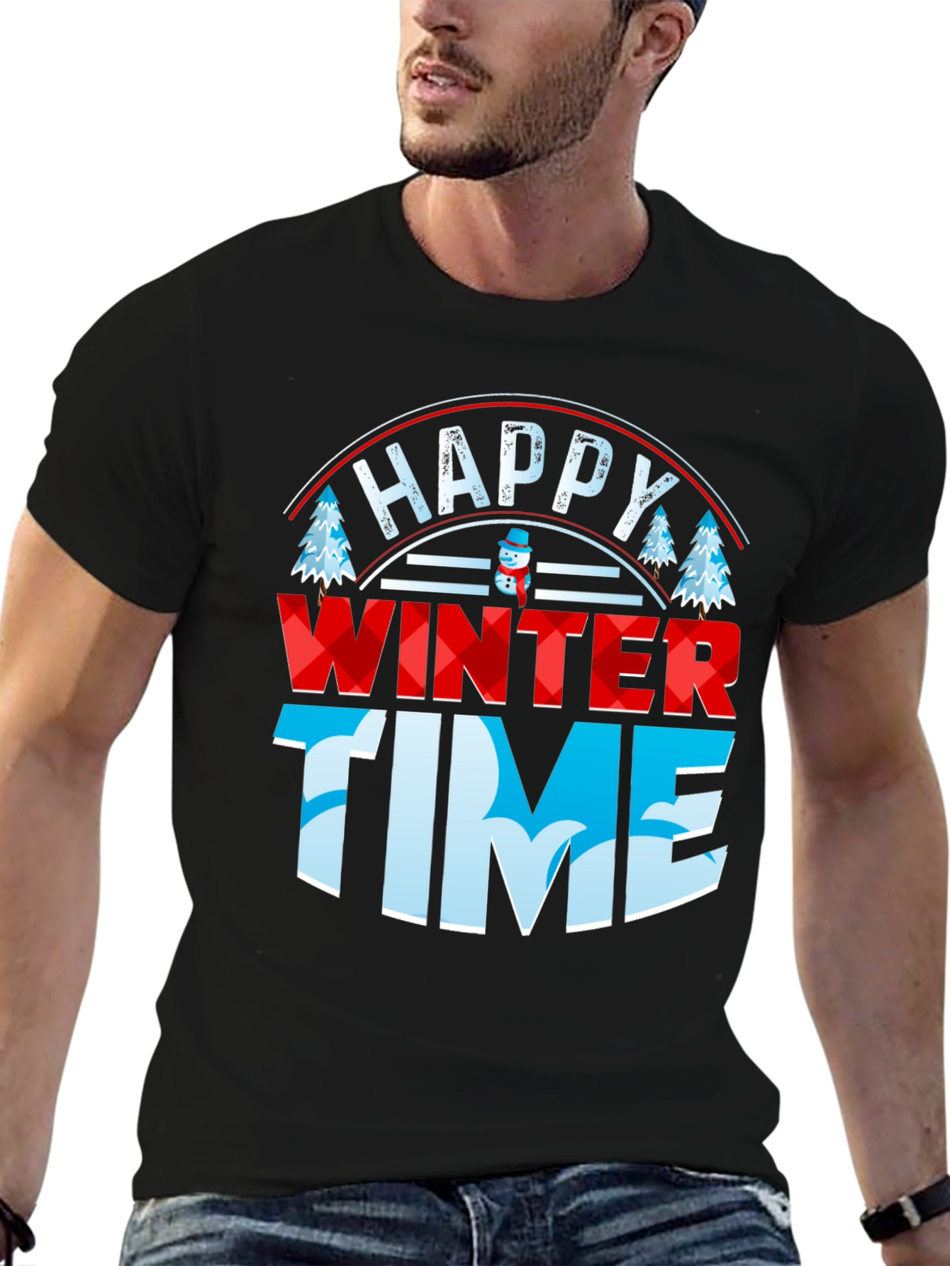 Happy Winter Time Graphic Tee