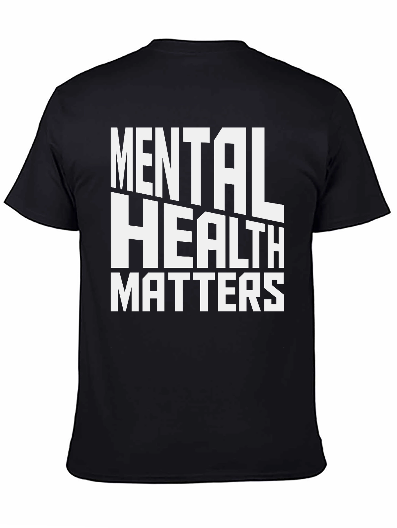 Mental Health Matters Black Graphic Tee