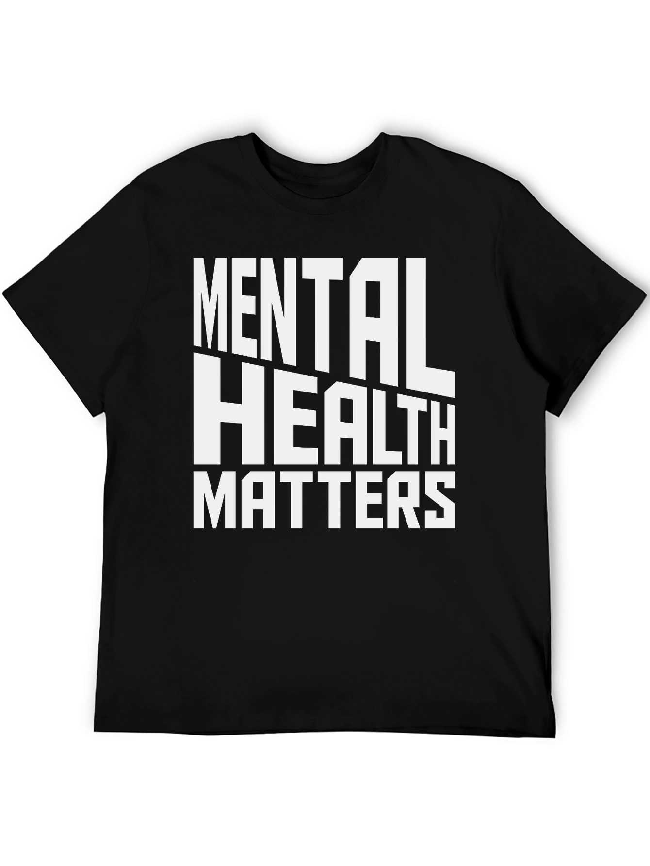 Mental Health Matters Black Graphic Tee
