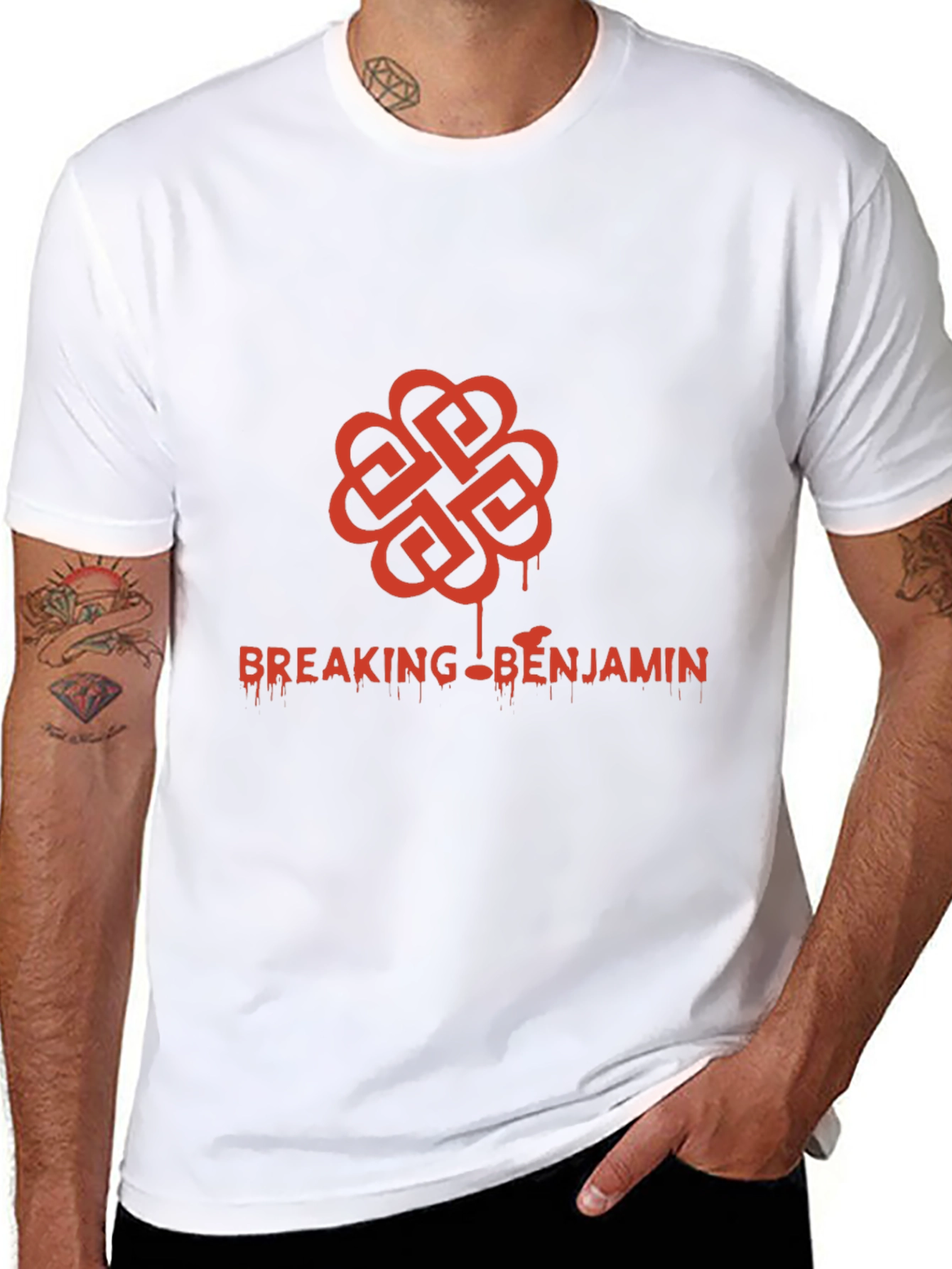 Breaking Benjamin Band Graphic Tee