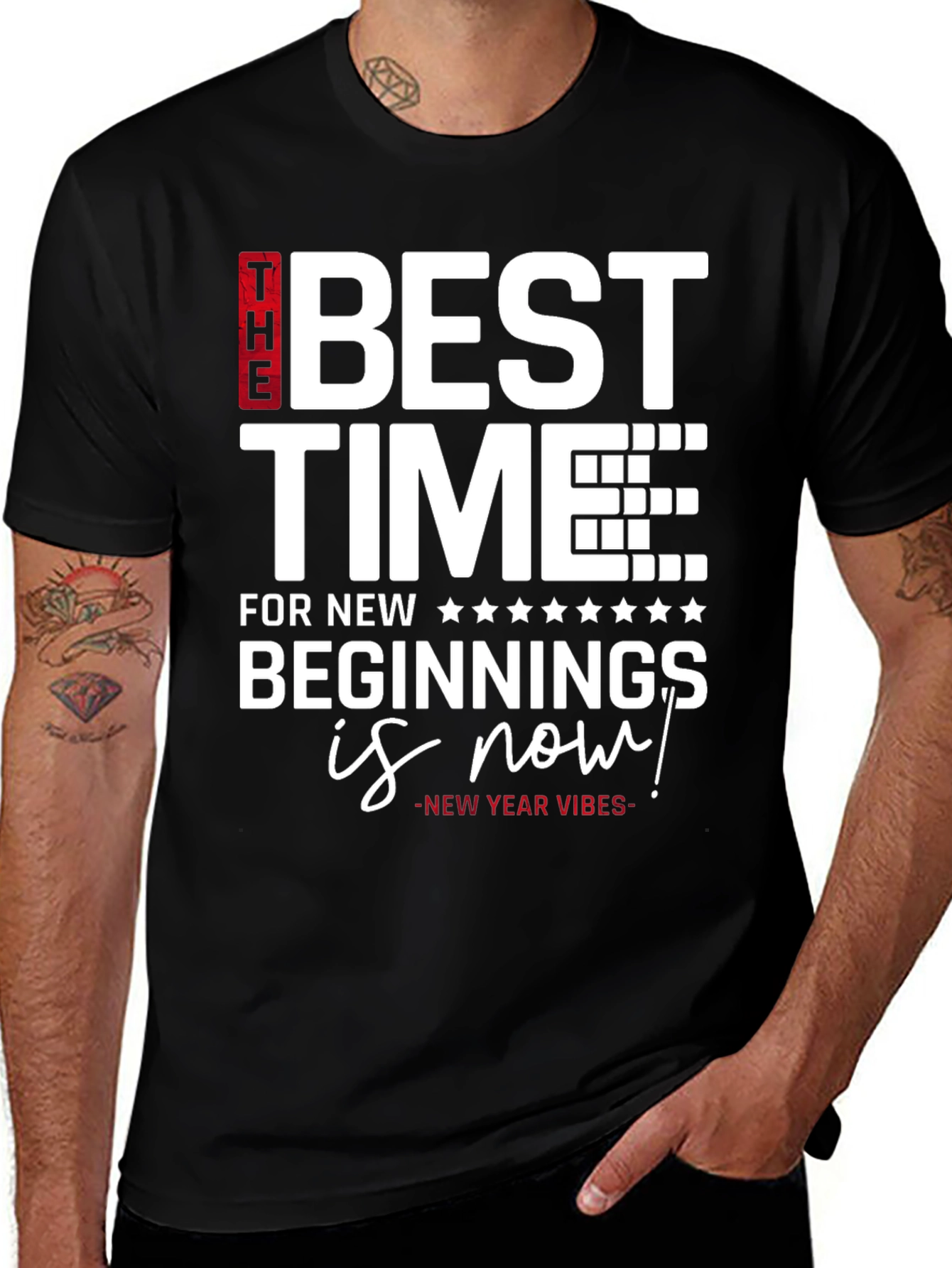Best Time is Now Graphic Tee