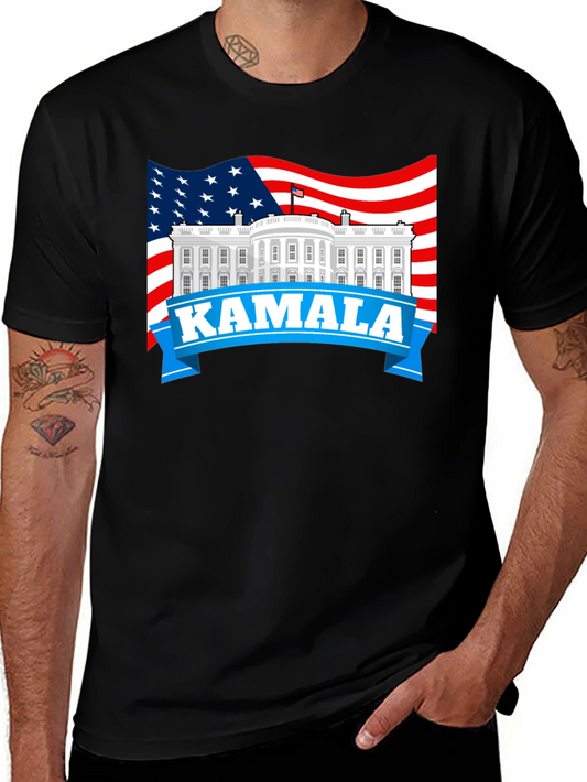 Kamala American Flag T-Shirt - Political Pride