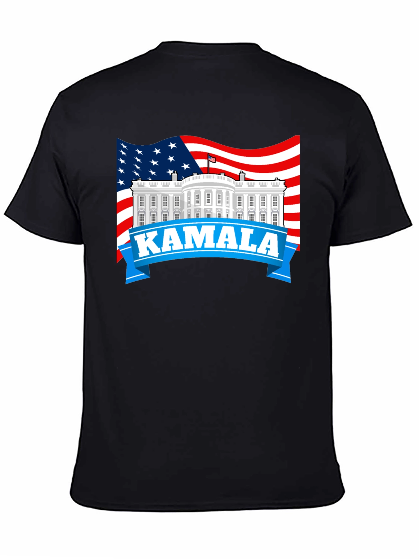 Kamala American Flag T-Shirt - Political Pride
