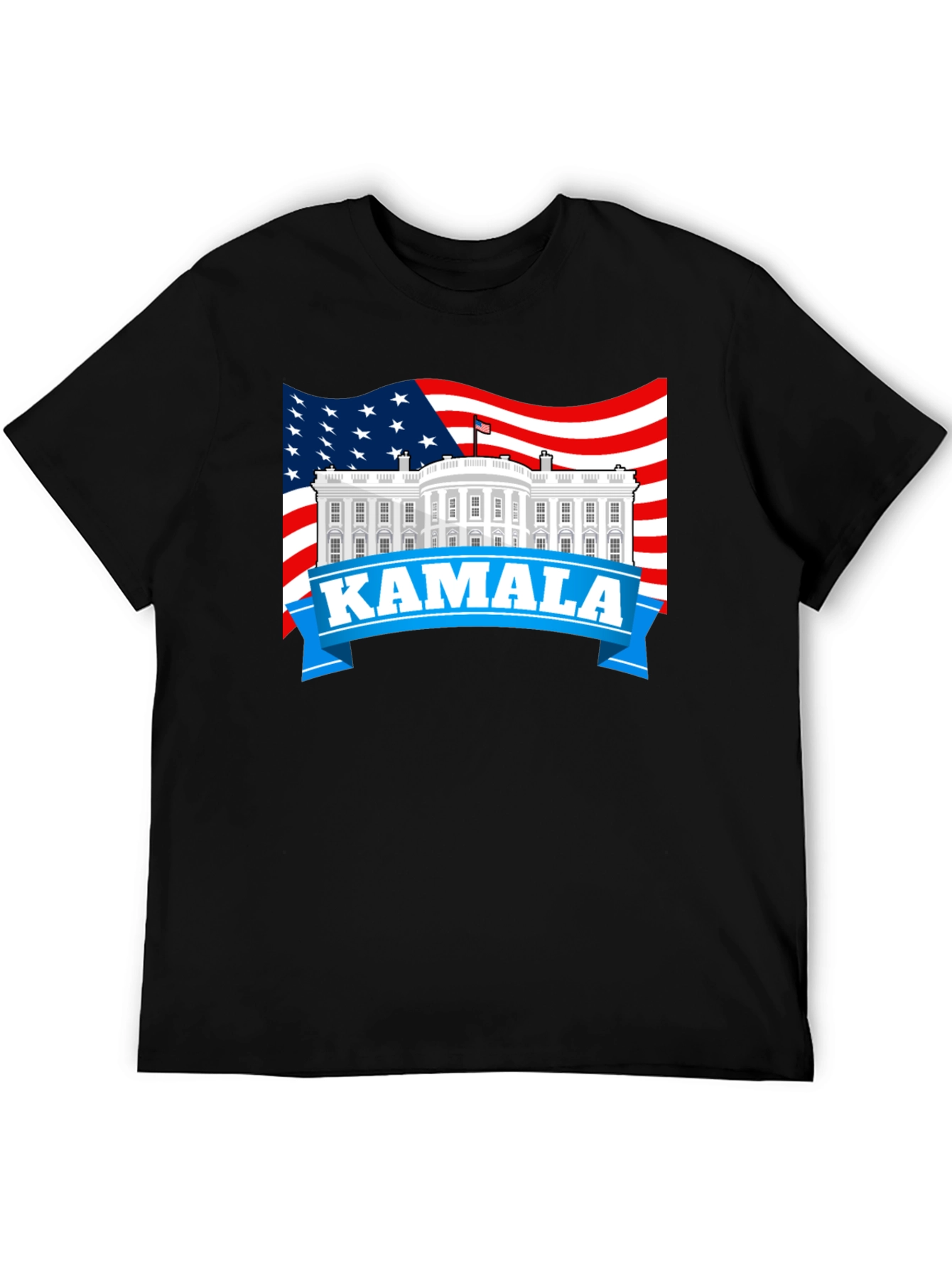 Kamala American Flag T-Shirt - Political Pride
