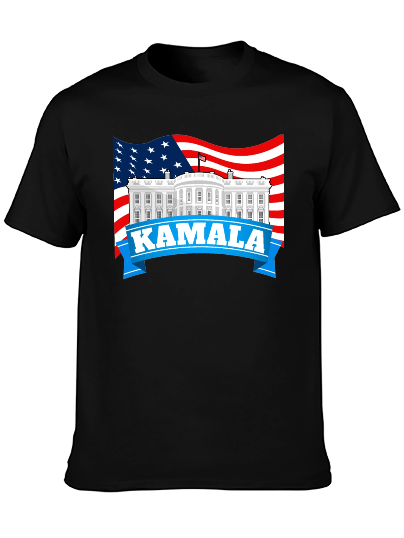 Kamala American Flag T-Shirt - Political Pride
