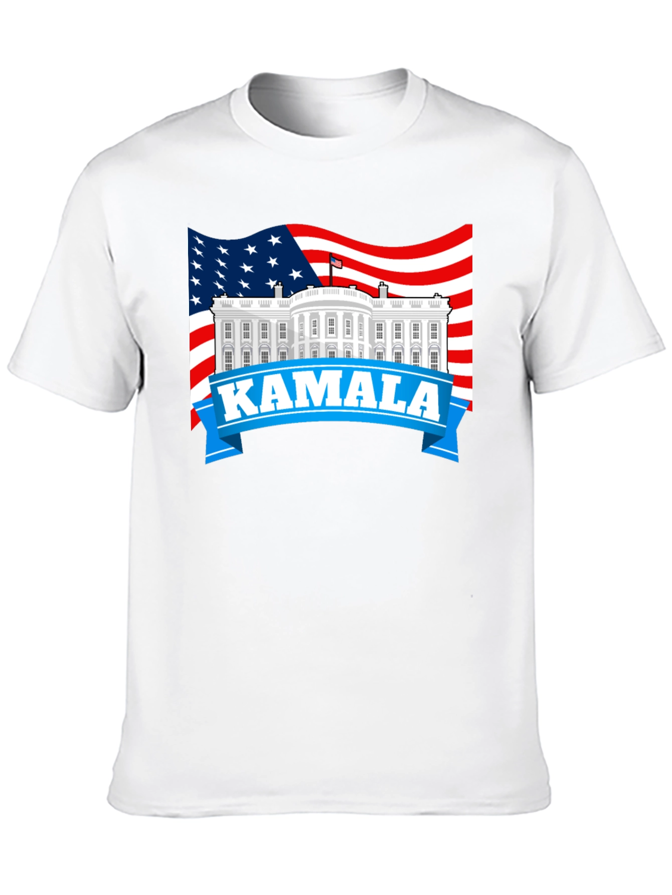 Kamala American Flag T-Shirt - Political Pride