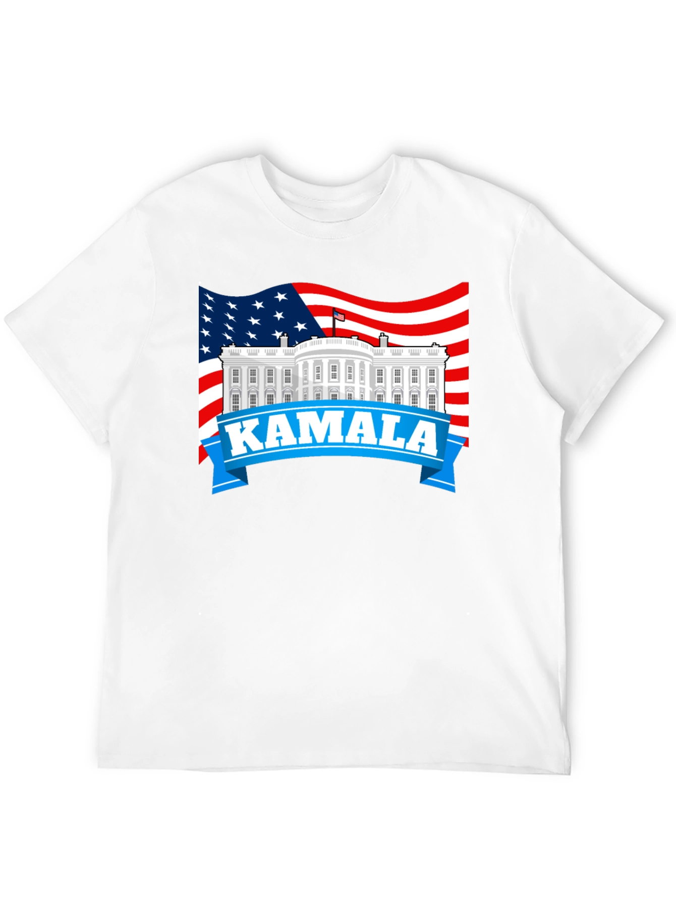 Kamala American Flag T-Shirt - Political Pride