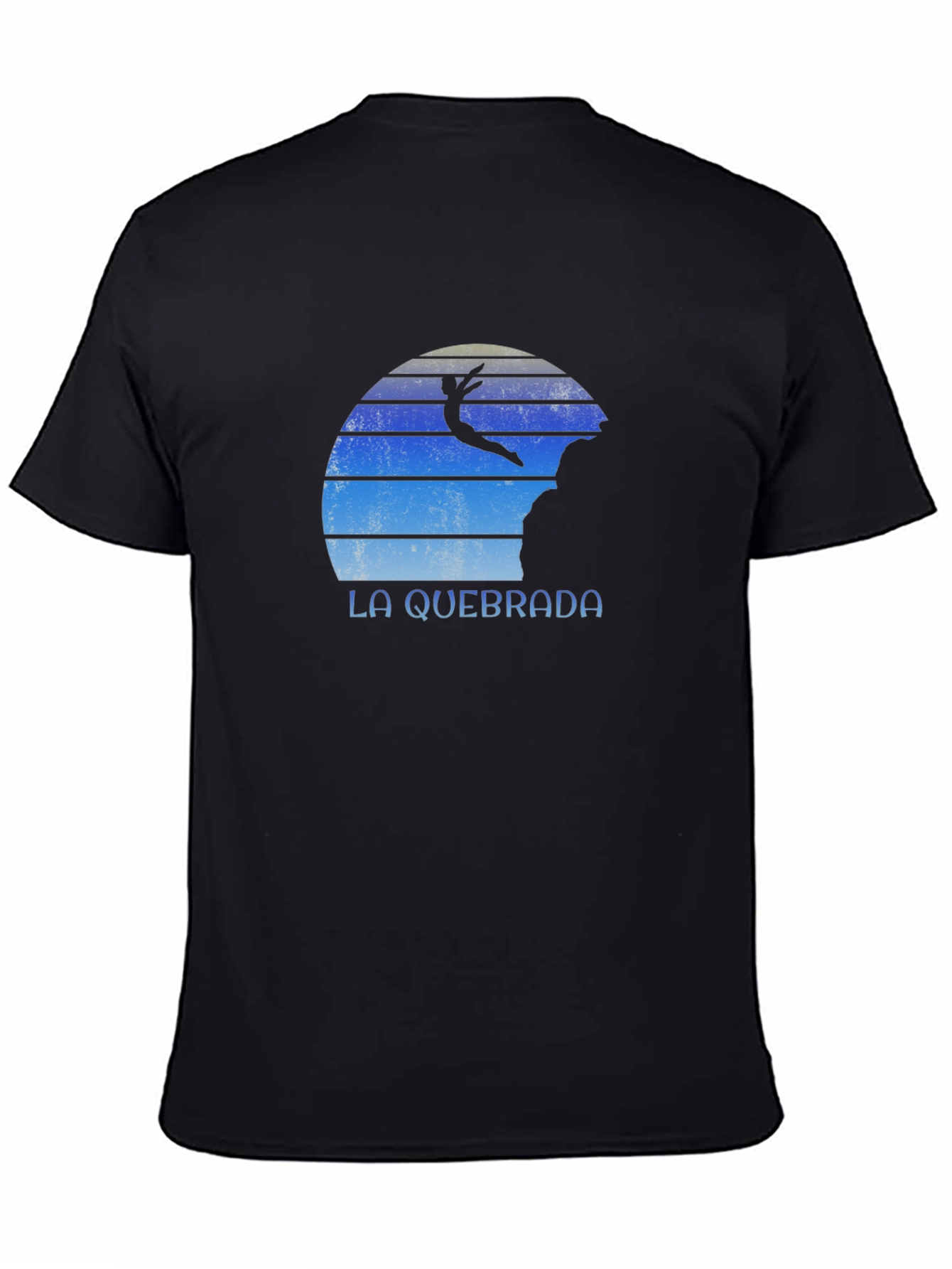 La Quebrada Cliff Diver Black T-Shirt